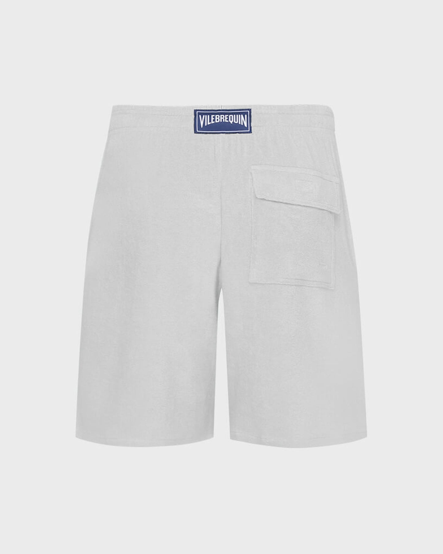 Vilebrequin Men Terry Bermuda Shorts Solid - Beige Chalk