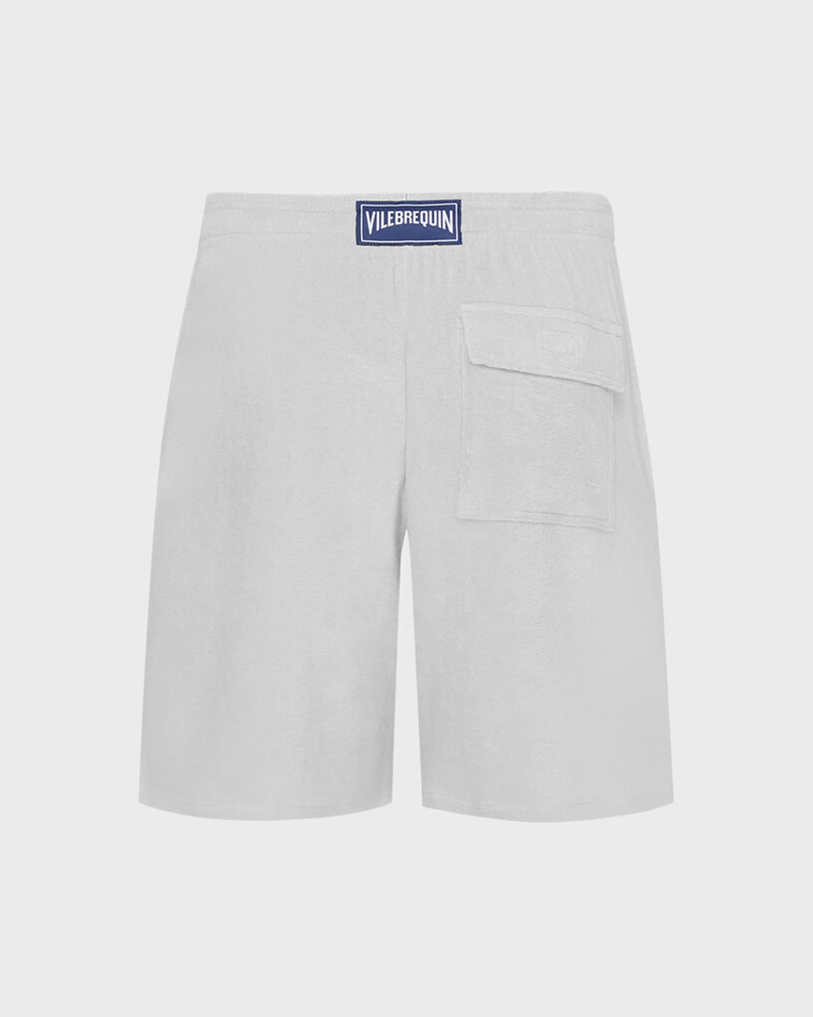 Vilebrequin Men Terry Bermuda Shorts Solid - Beige Chalk