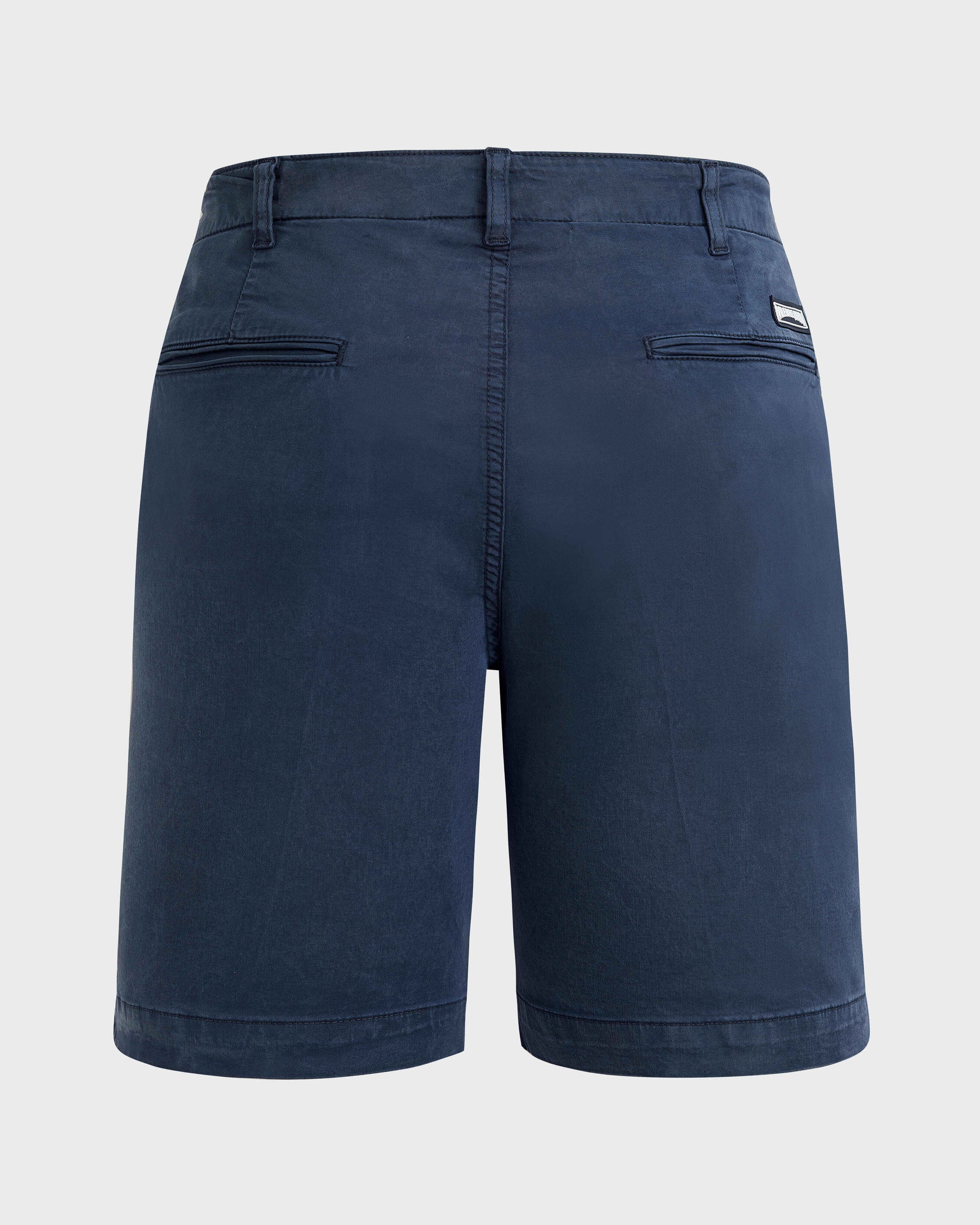 Vilebrequin Men Tencel Bermuda Shorts Solid - Blue Navy Shorts
