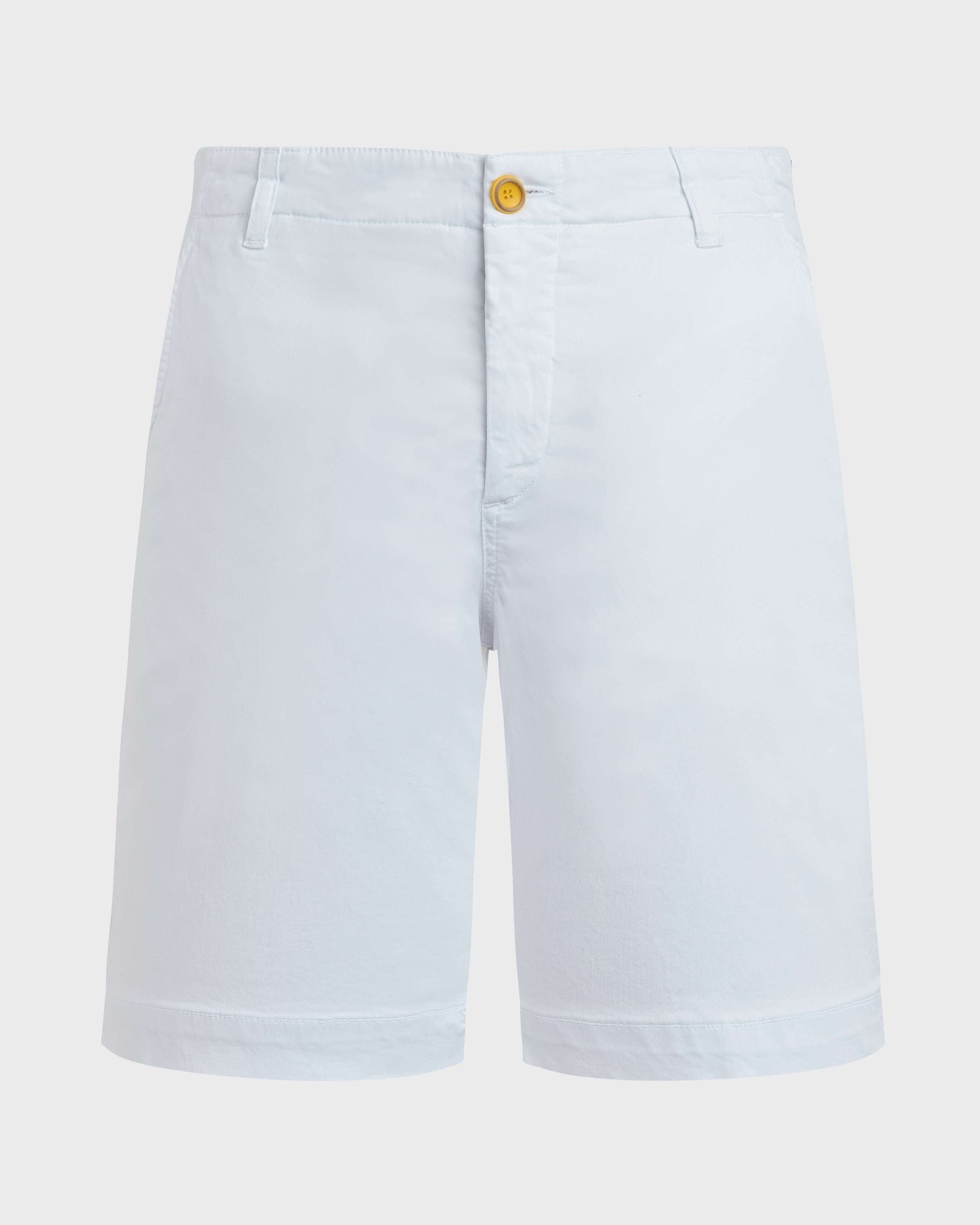 Vilebrequin Men Tencel Bermuda Shorts Solid - White Shorts
