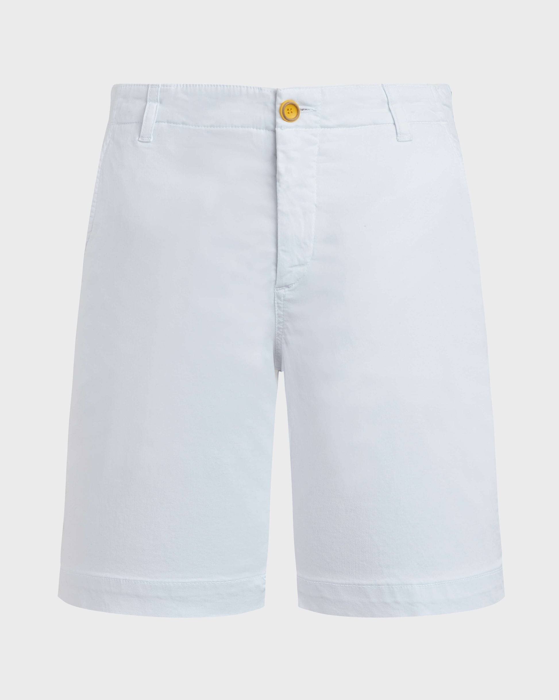 Vilebrequin Men Tencel Bermuda Shorts Solid - White Shorts