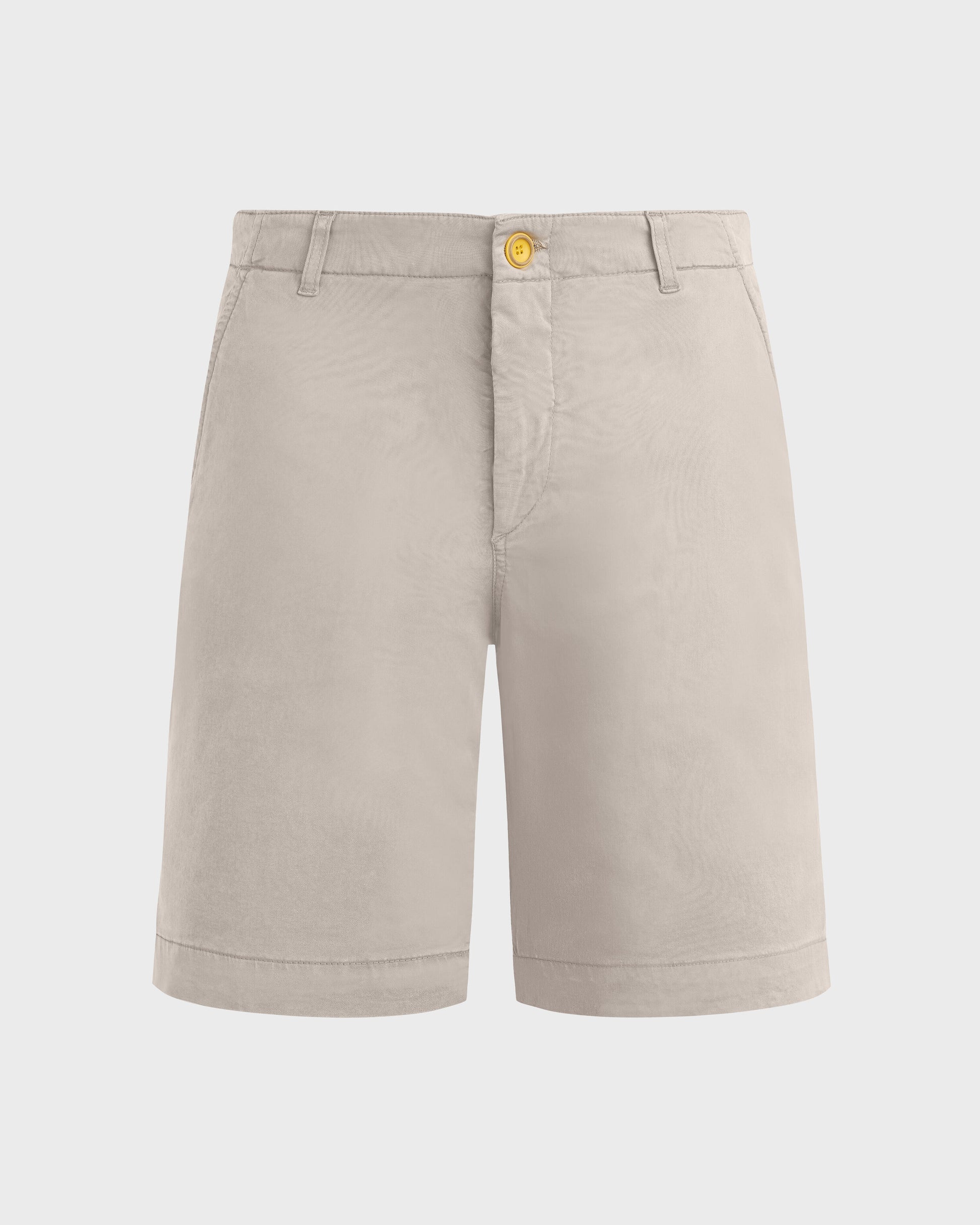 Vilebrequin Men Tencel Gabardine Bermuda Shorts - Beige Hemp