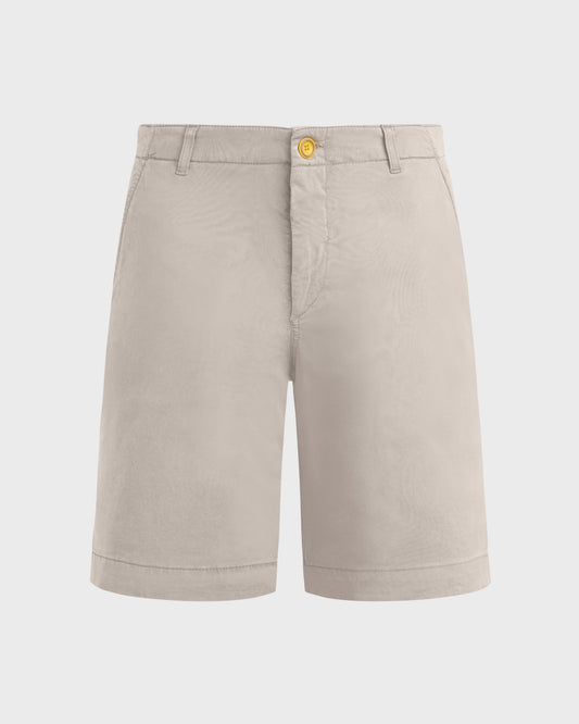 Vilebrequin Men Tencel Gabardine Bermuda Shorts - Beige Hemp