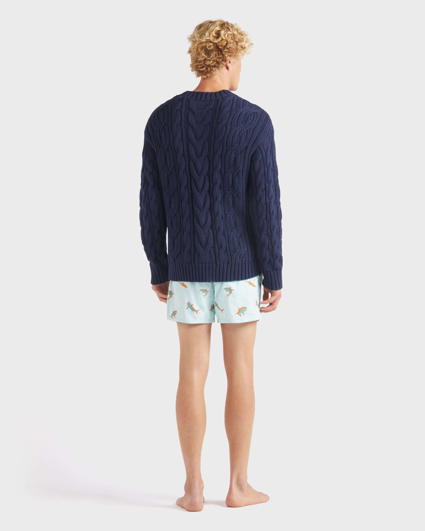 Vilebrequin Men Cable-Knit Cotton Sweater