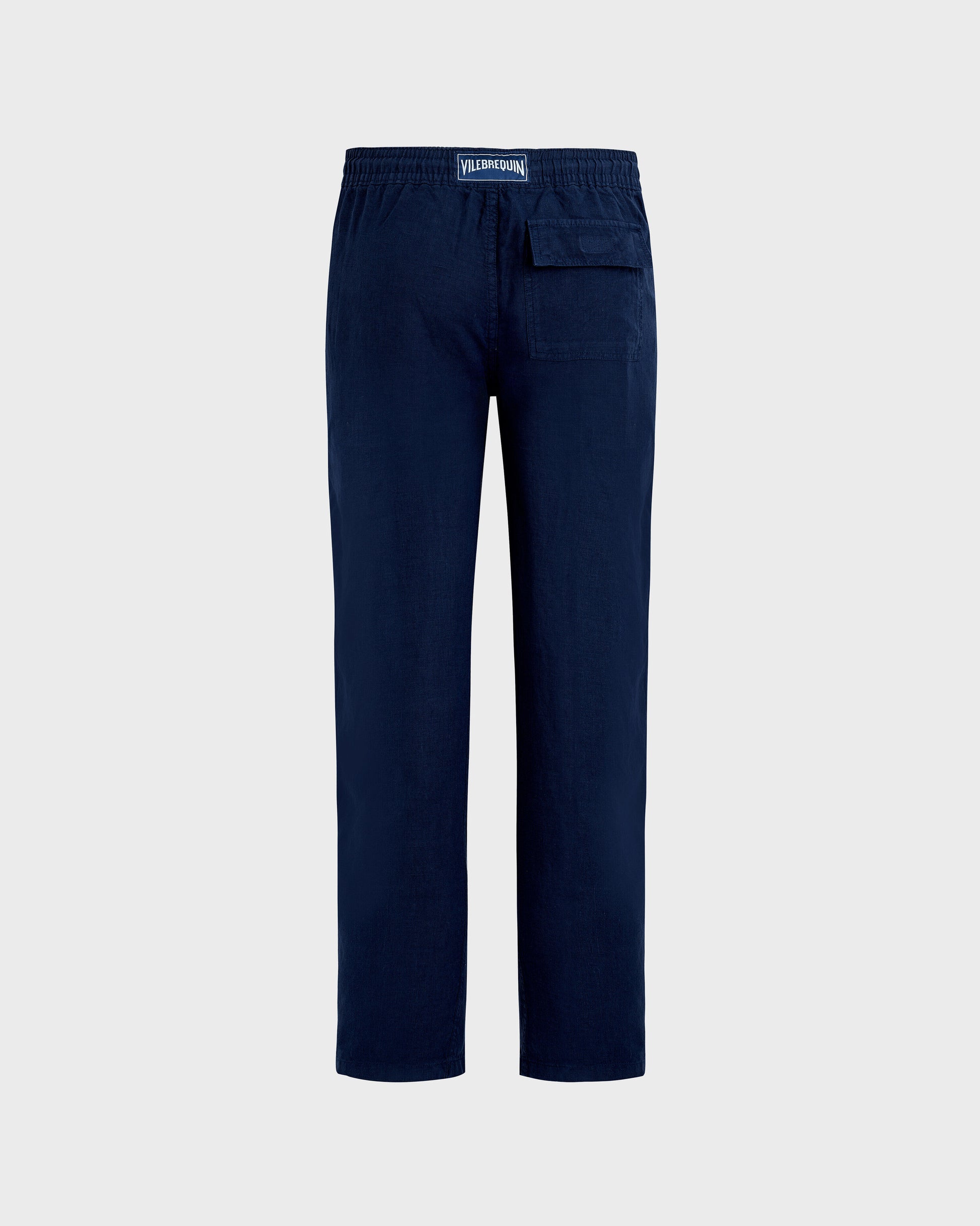 Vilebrequin Men Linen Pants Regular Fit Solid