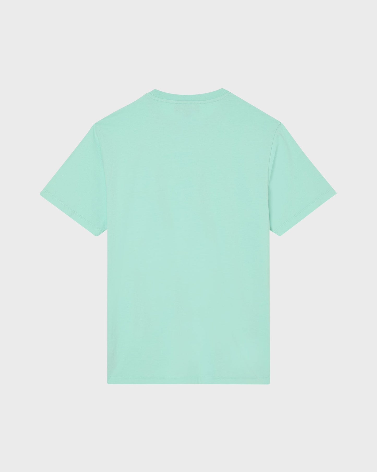 Vilebrequin Men Organic Cotton T-shirt Big Turtle Embroidery - Green Caribbean