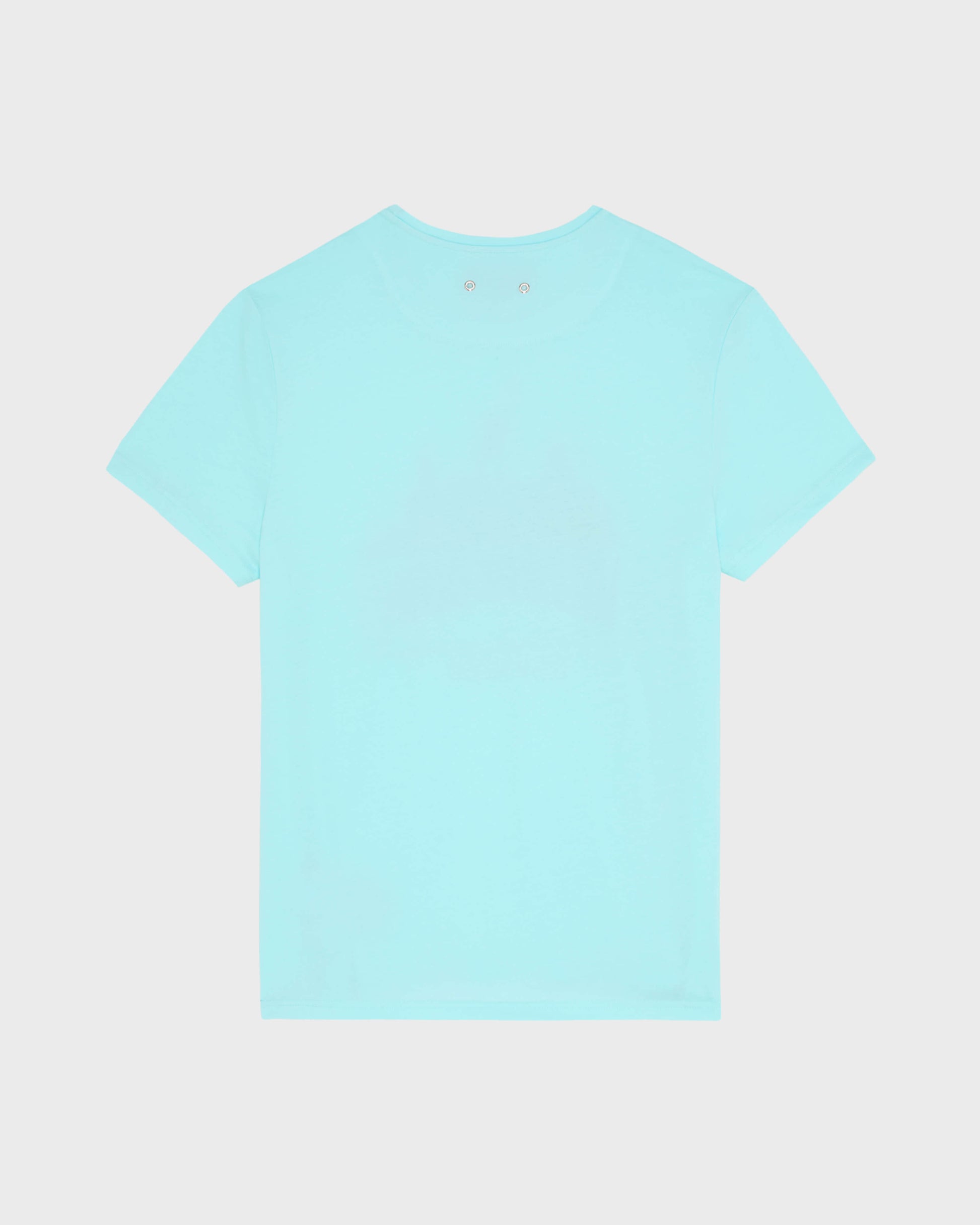 Vilebrequin Men Organic Cotton T-shirt City - Blue Oxygene