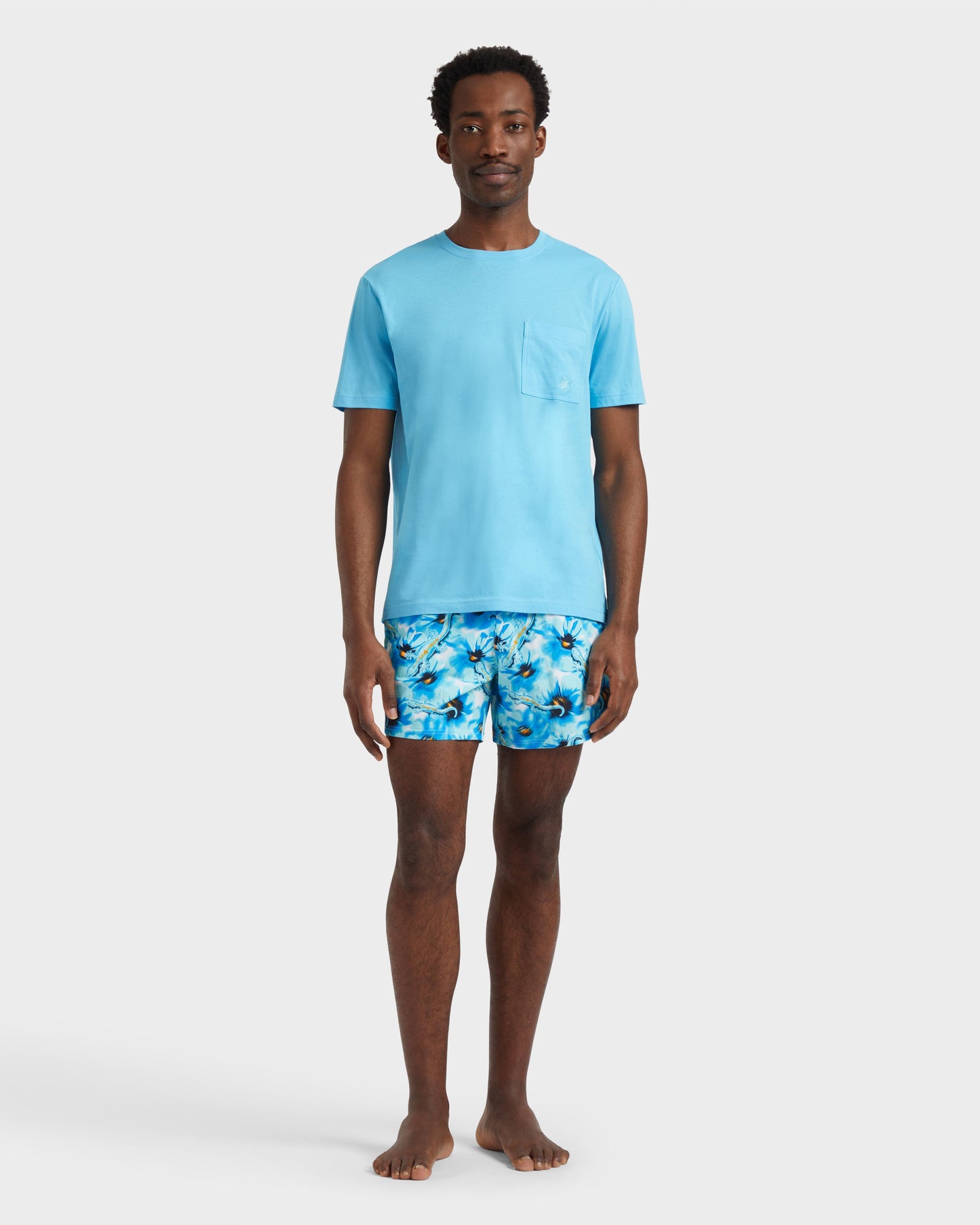 Vilebrequin Men Organic Cotton T-Shirt Solid | Site Vilebrequin | TTNU0P00