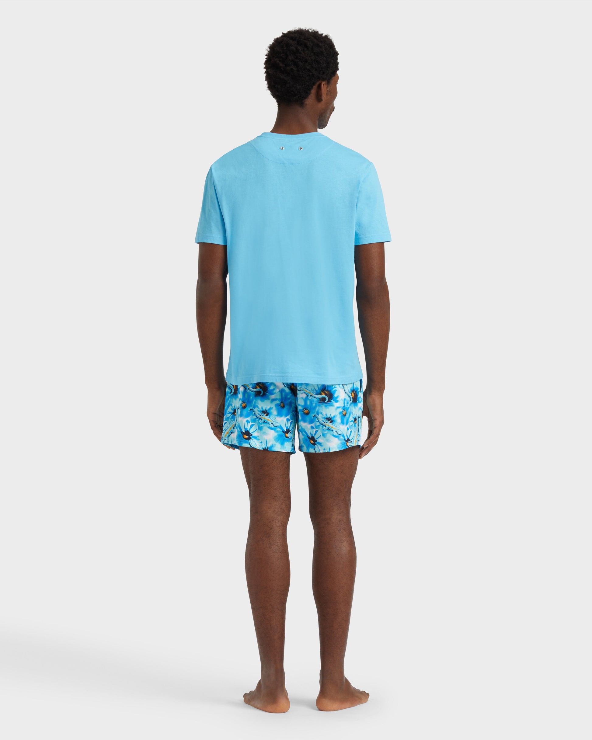 Vilebrequin Men Organic Cotton T-Shirt Solid | Site Vilebrequin | TTNU0P00
