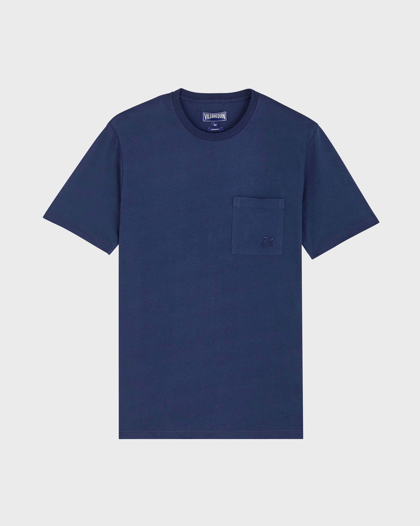 Vilebrequin Men Organic Cotton T-Shirt Solid | Site Vilebrequin | TTNU0P00