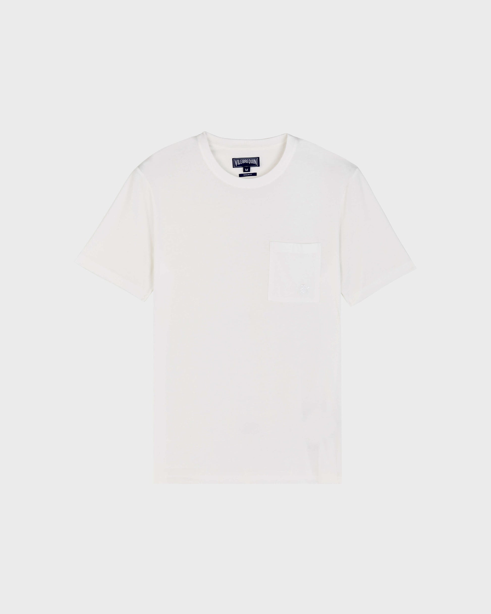 Vilebrequin Men Organic Cotton T-Shirt Solid | Site Vilebrequin | TTNU0P00