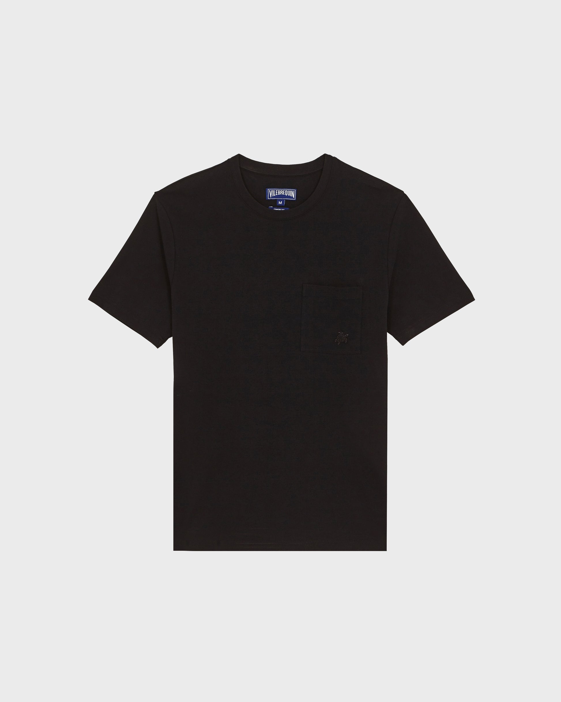 Vilebrequin Men Organic Cotton T-Shirt Solid | Site Vilebrequin | TTNU0P00