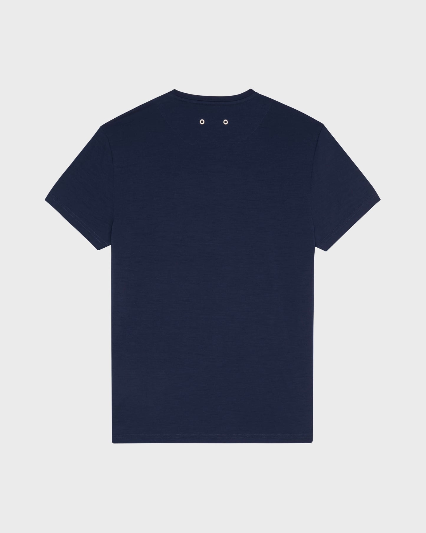 Vilebrequin Men Wool T-shirt Solid - Blue Navy