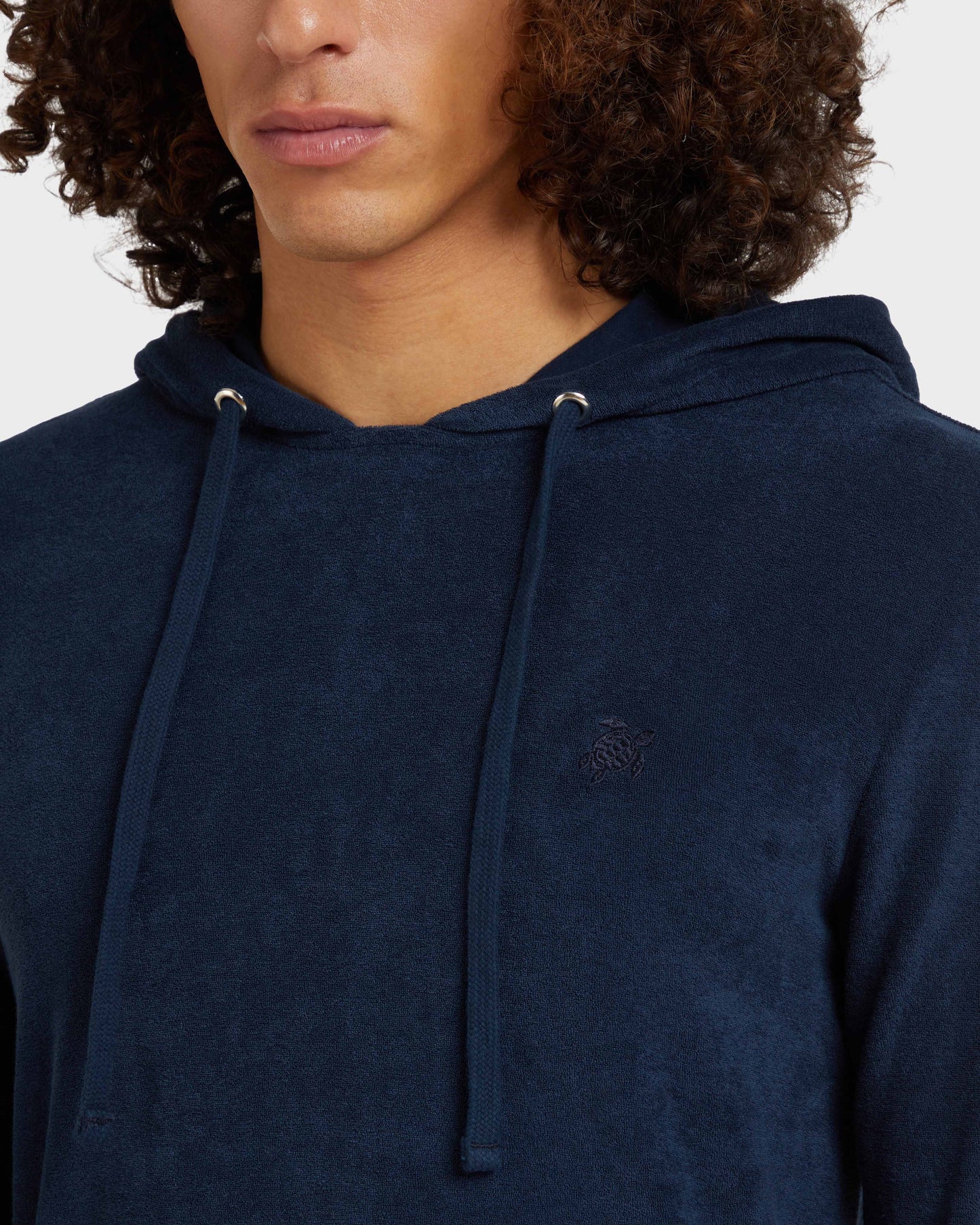 Vilebrequin Men Terry Long-sleeves Hooded T-shirt