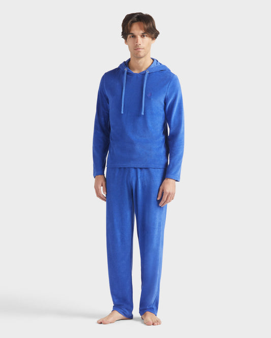 Vilebrequin Men Terry Long-sleeves Hooded T-shirt