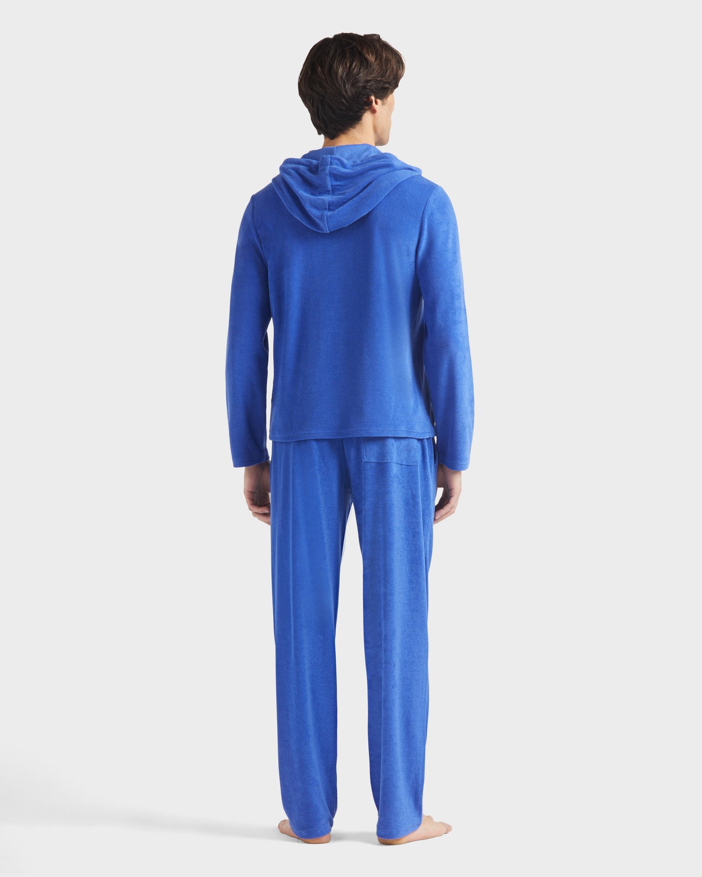 Vilebrequin Men Terry Long-sleeves Hooded T-shirt