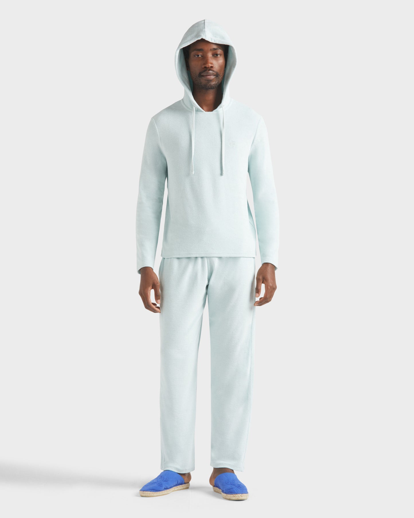Vilebrequin Men Terry Long-sleeves Hooded T-shirt