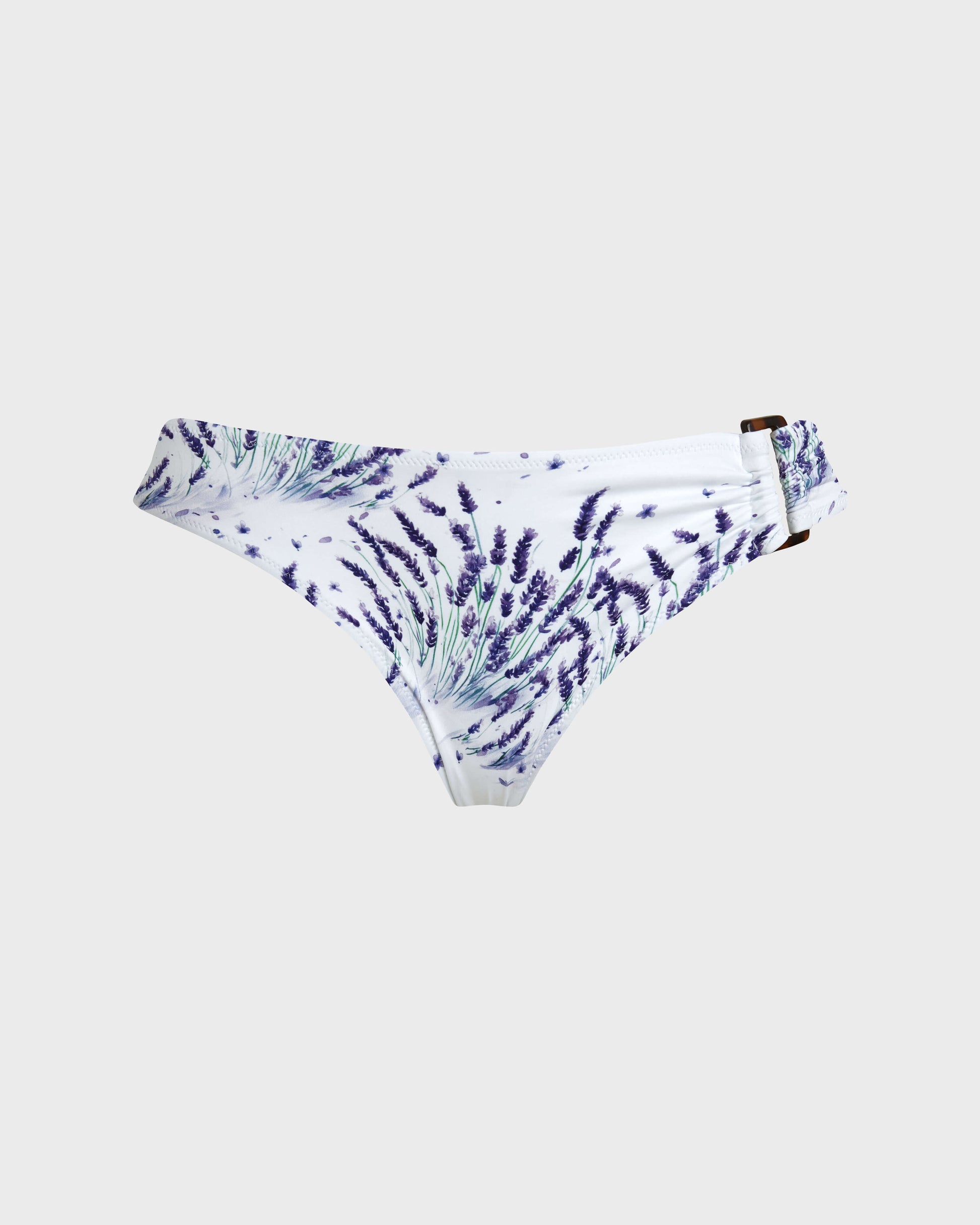 Vilebrequin Women Mid Rise Bikini Bottom Lavender - White