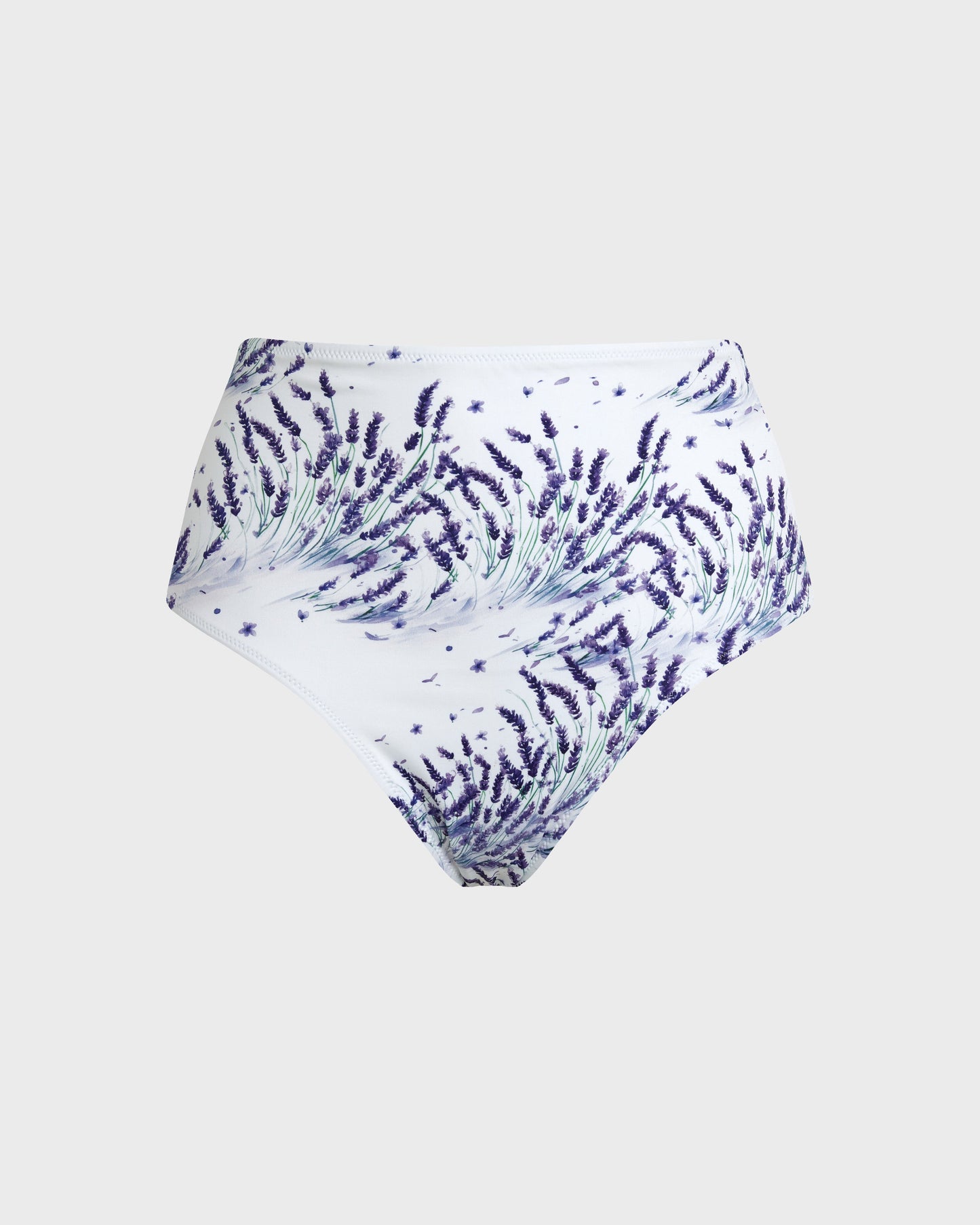 Vilebrequin Women High-waisted Bikini Bottom Lavender - White