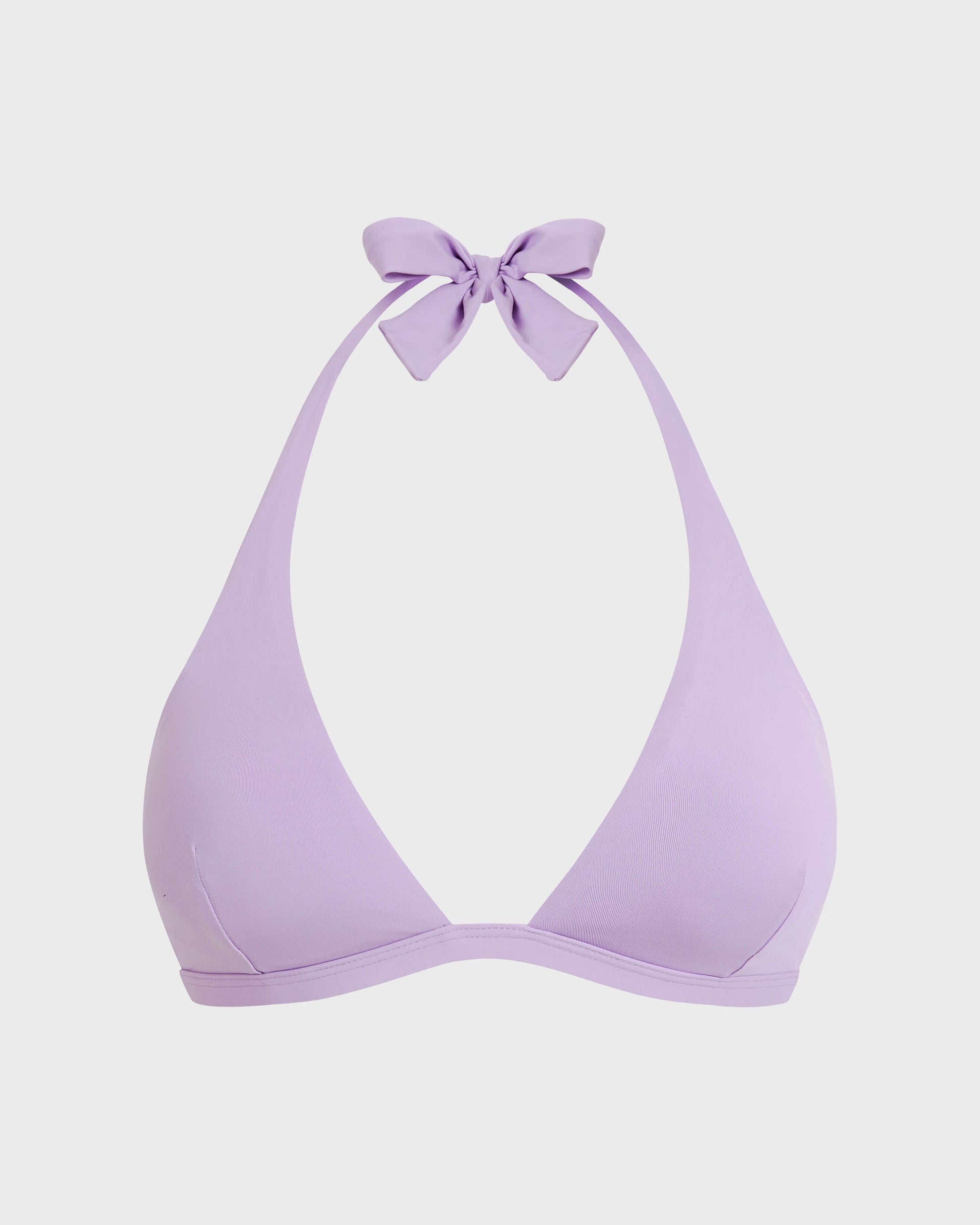 Vilebrequin Women Halter Bikini Top Solid - Purple Fleur