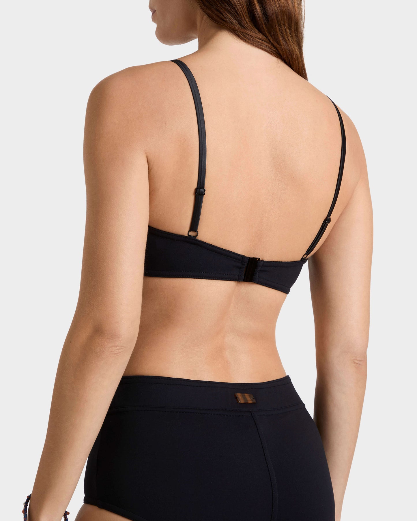 Vilebrequin Women Sculpting Bralette Bikini Top Solid - Black