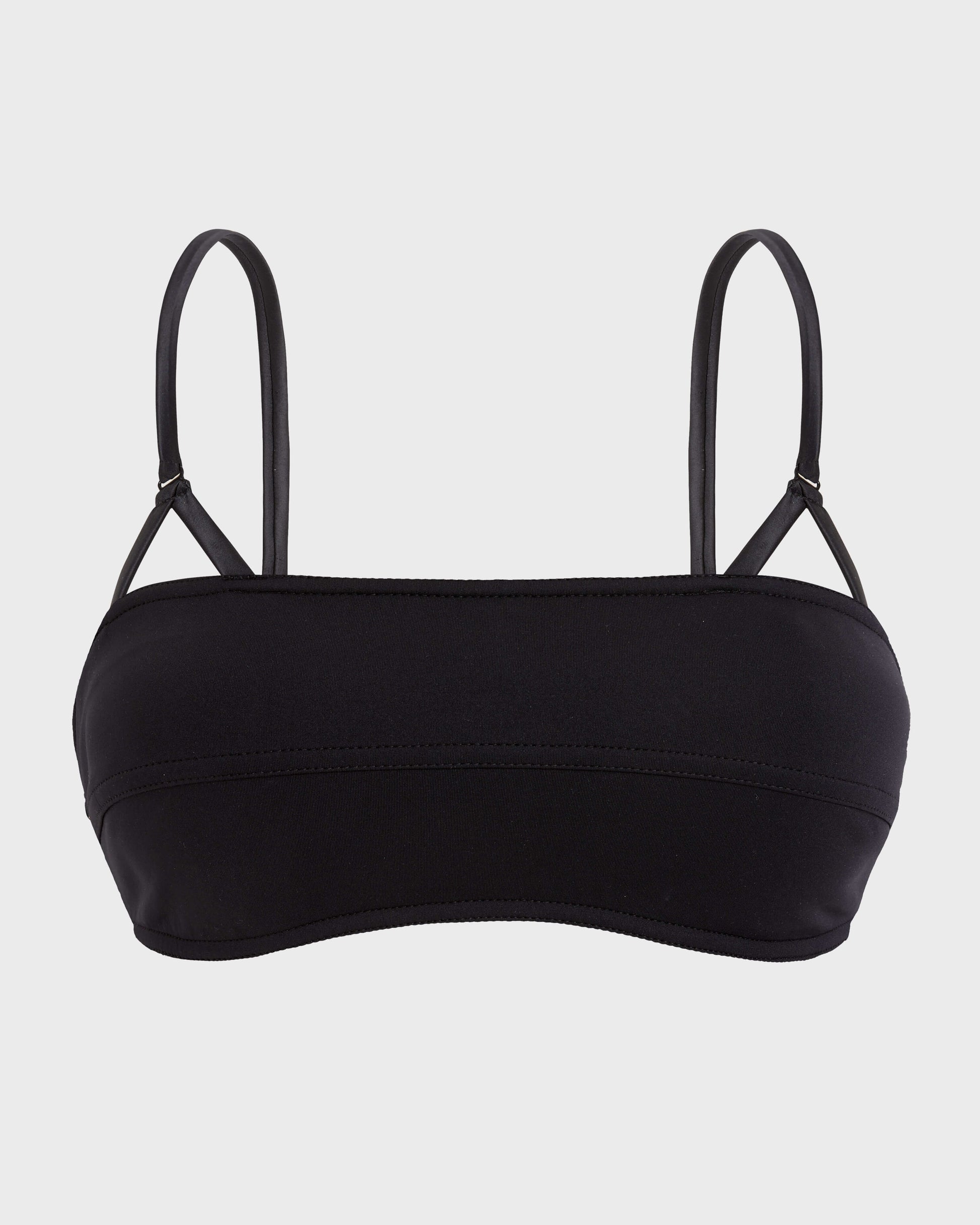 Vilebrequin Women Sculpting Bralette Bikini Top Solid - Black