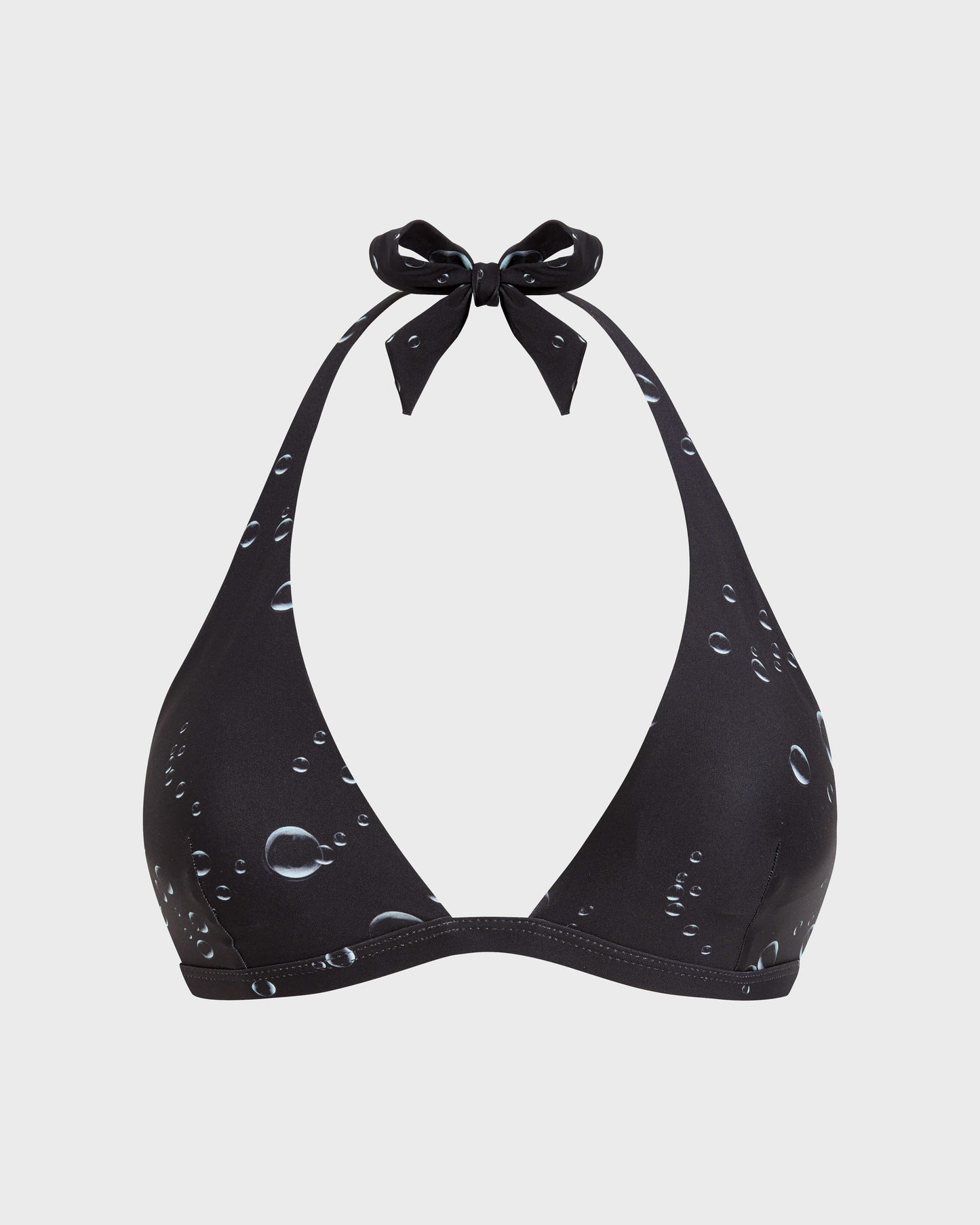 Vilebrequin Women Halter Bikini Top Bubble 3D - Black