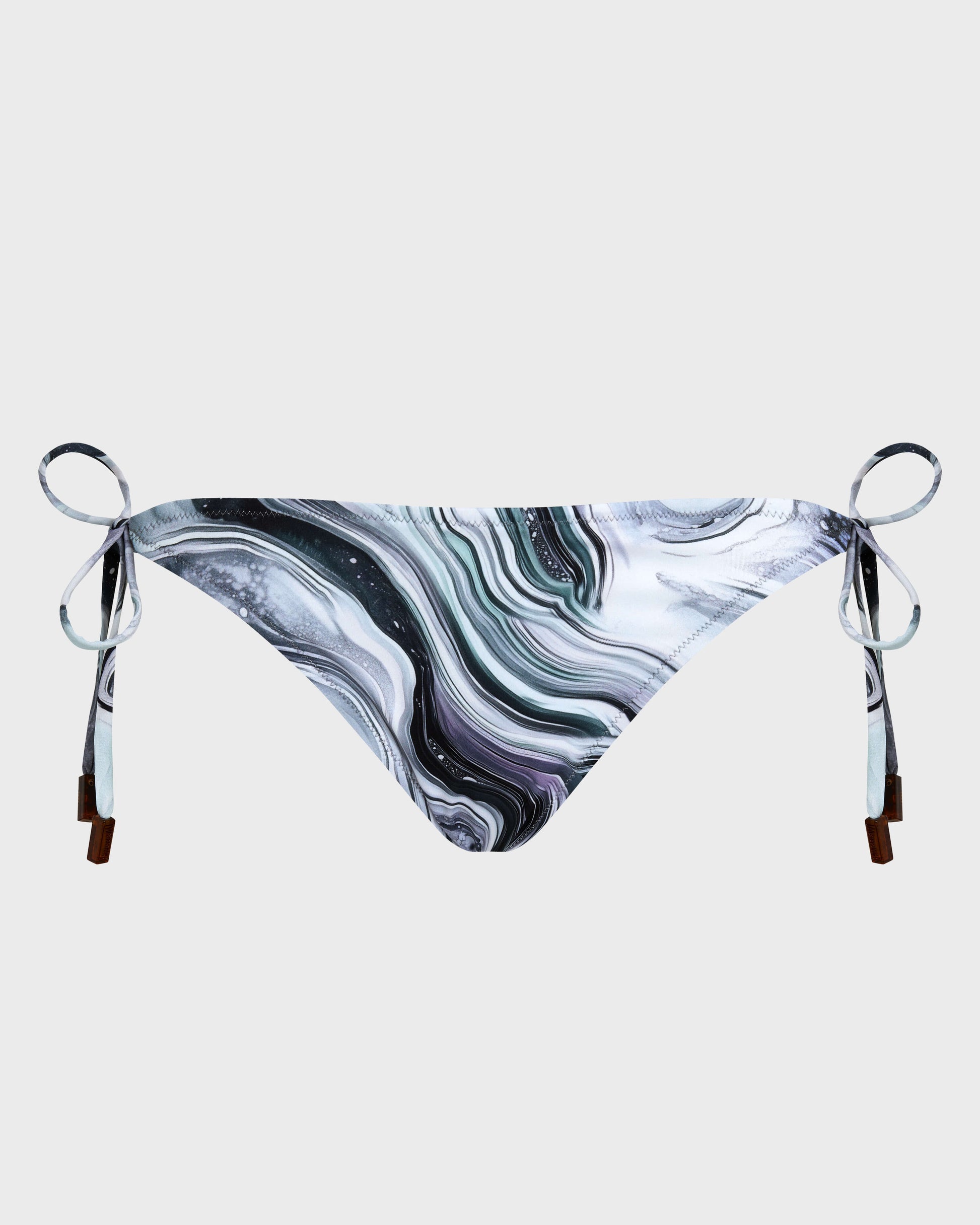 Vilebrequin Women Side Tie Bikini Bottom Marble - White