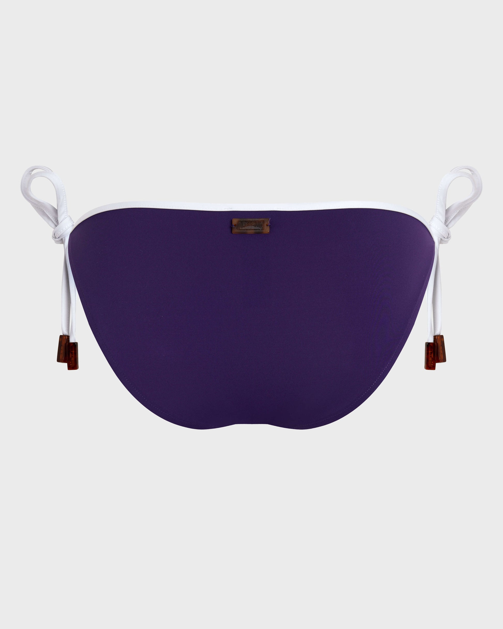 Vilebrequin Women Side Tie Bikini Bottom Solid - Purple Violette
