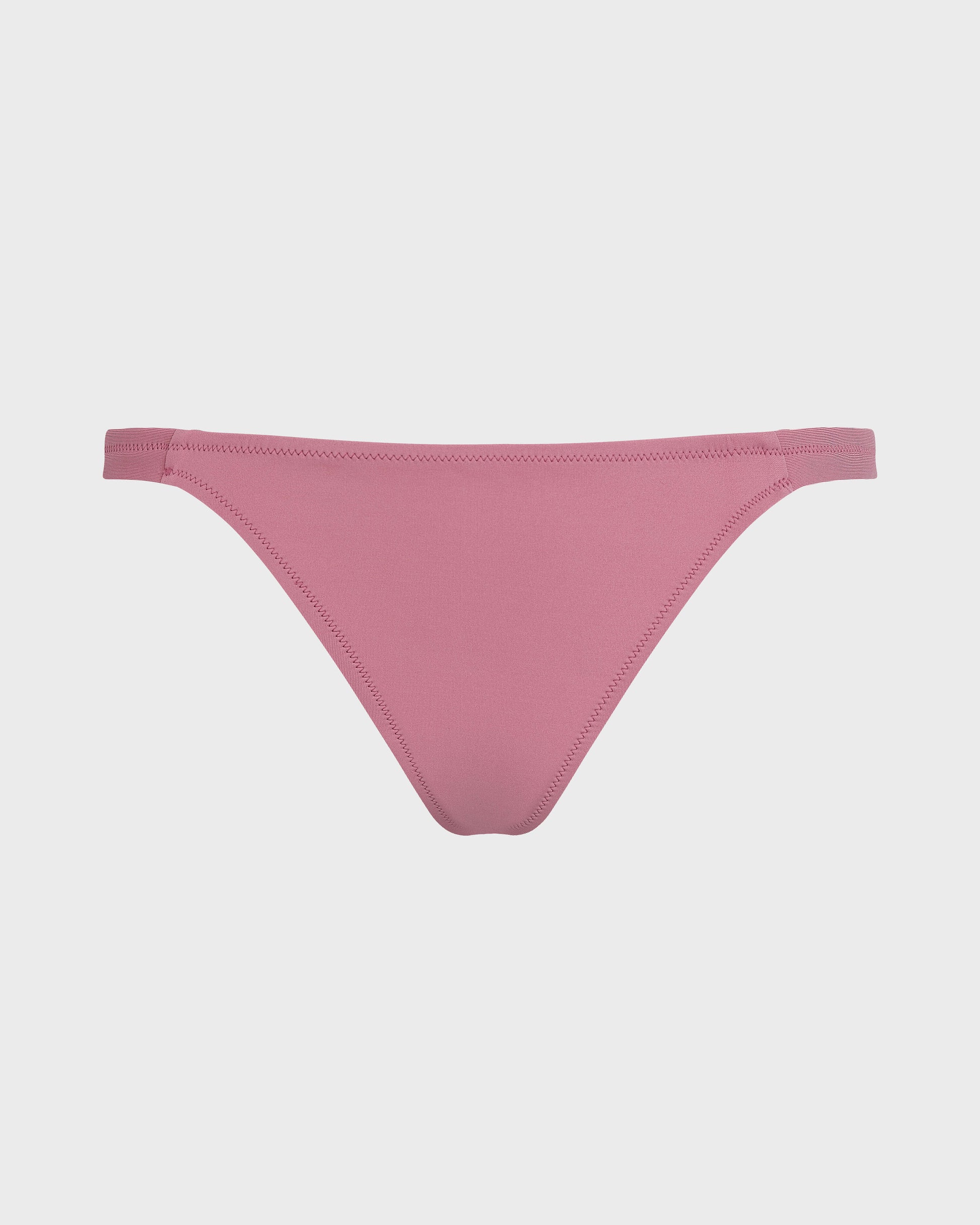 Vilebrequin Women Tanga Bikini Bottom Solid - Pink Boudoir