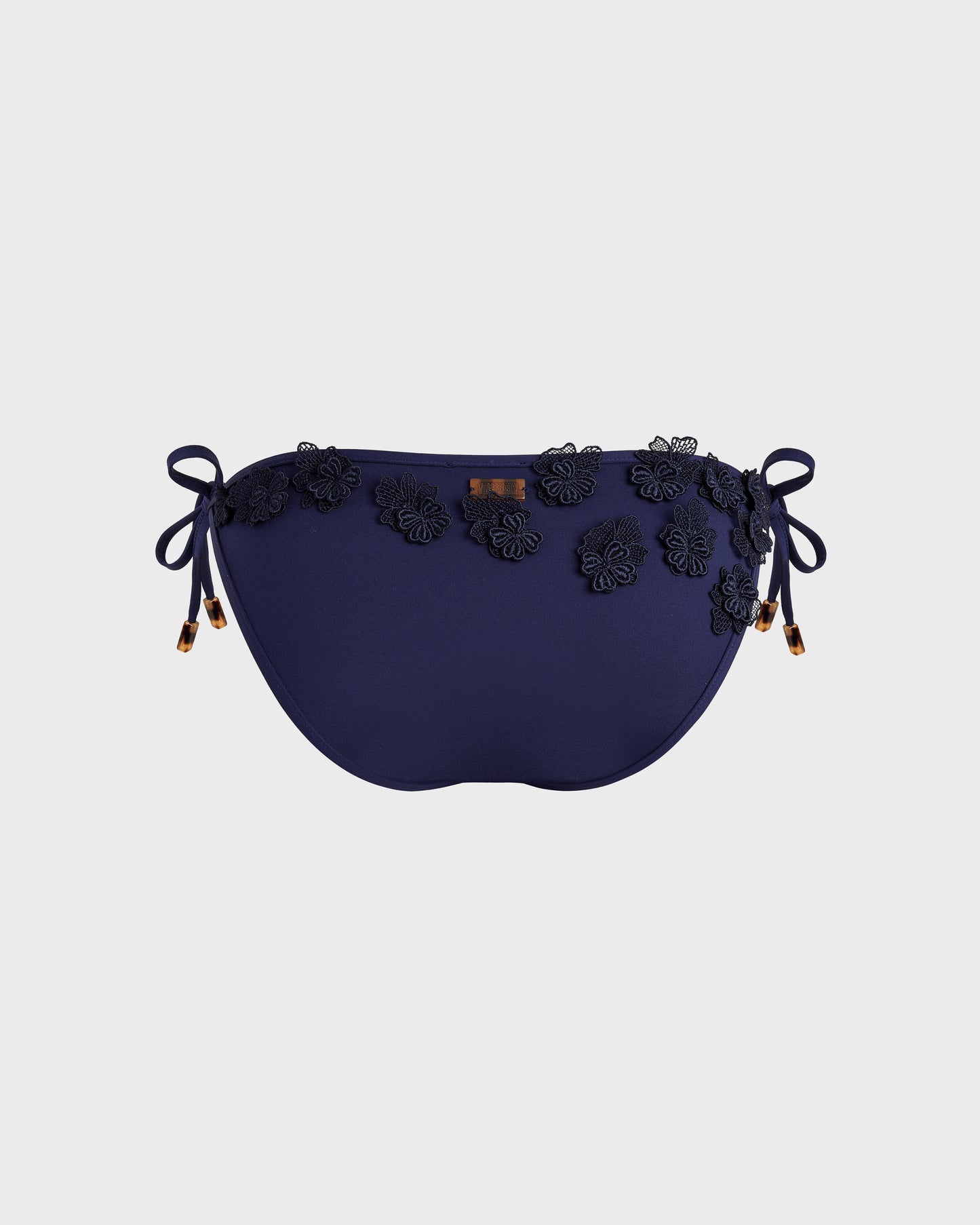 Vilebrequin Women Bikini Bottom Embroidered Guipure Florale - Blue Navy