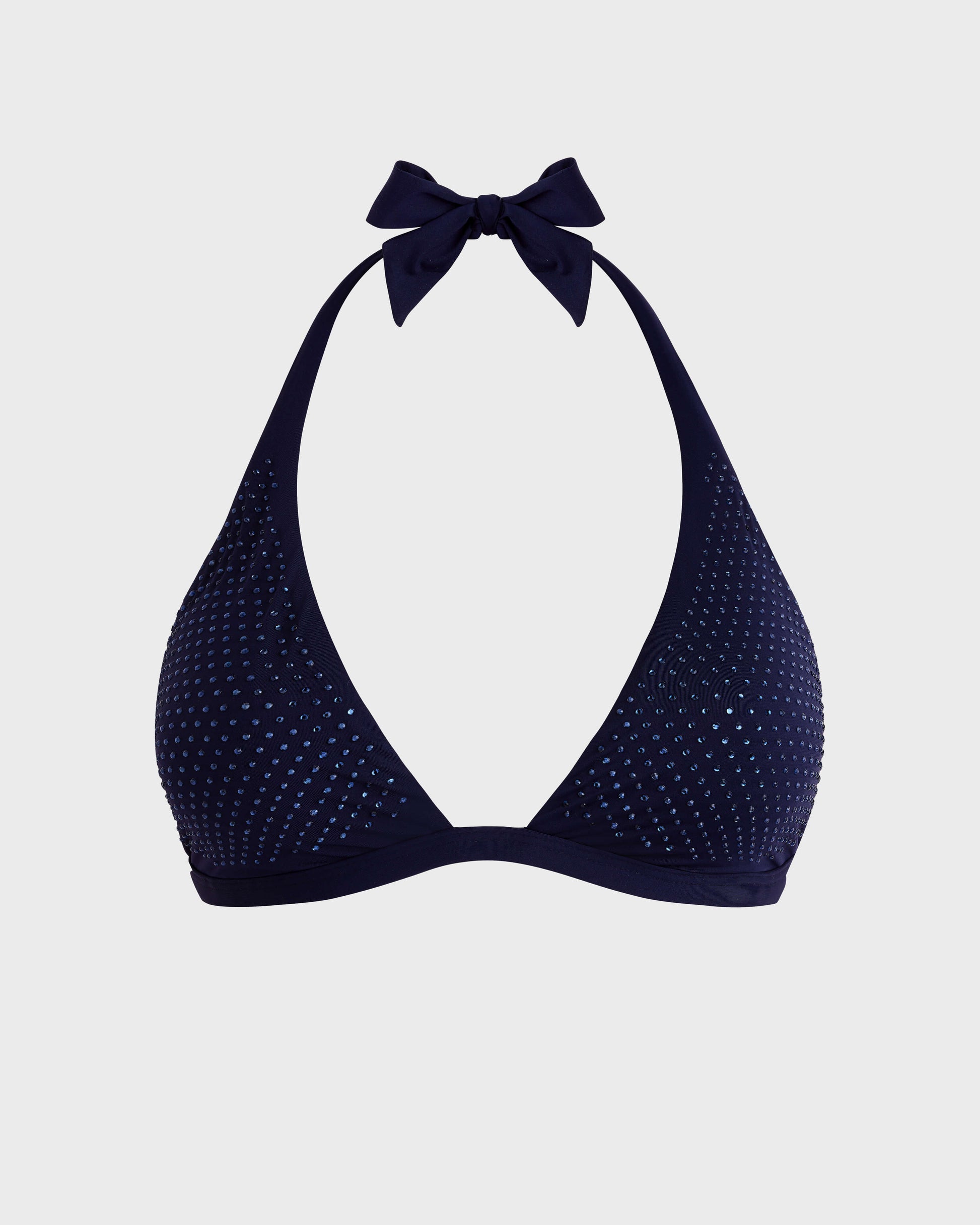 Vilebrequin Women Halter Bikini Top Strass - Blue Navy