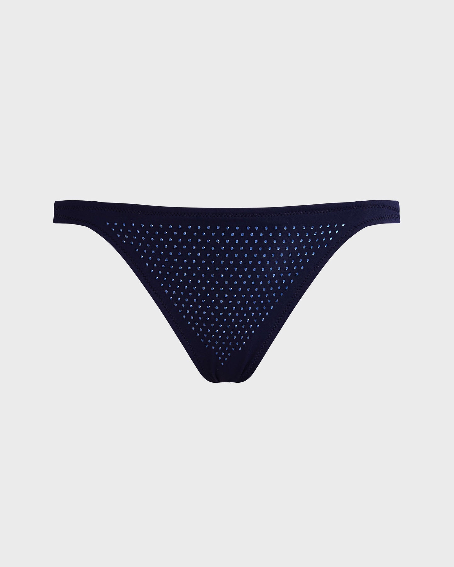 Vilebrequin Women Mini brief Bikini Bottom Strass - Blue Navy
