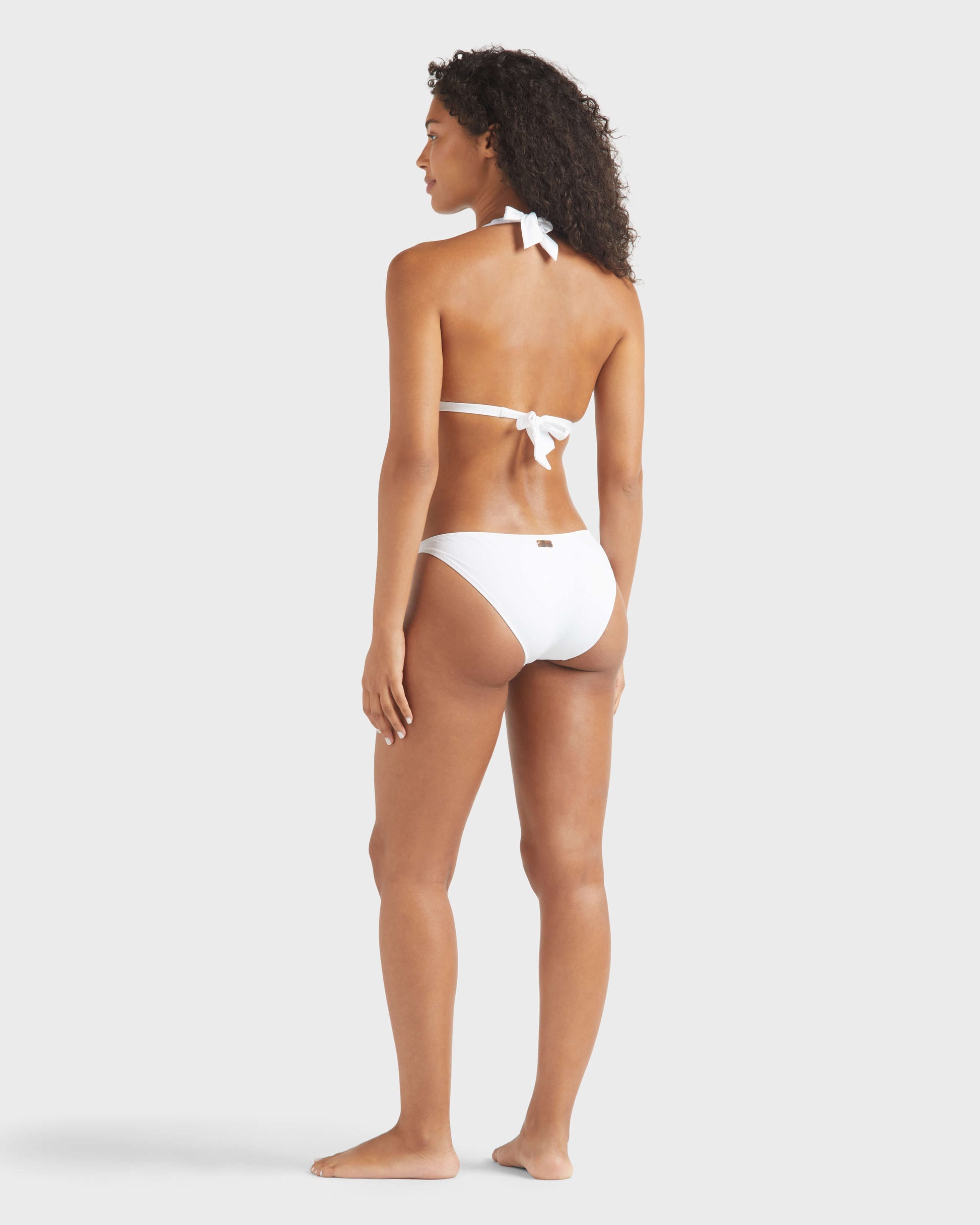 Vilebrequin Women Mini brief Bikini Bottom Strass - White