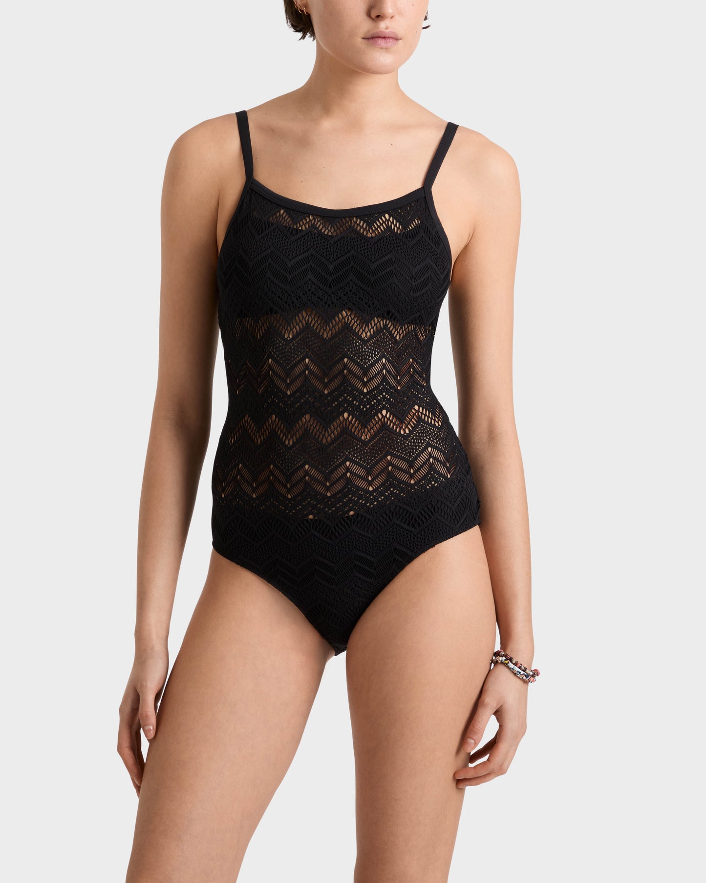 Vilebrequin Women Lace One-piece Swimsuit - Black