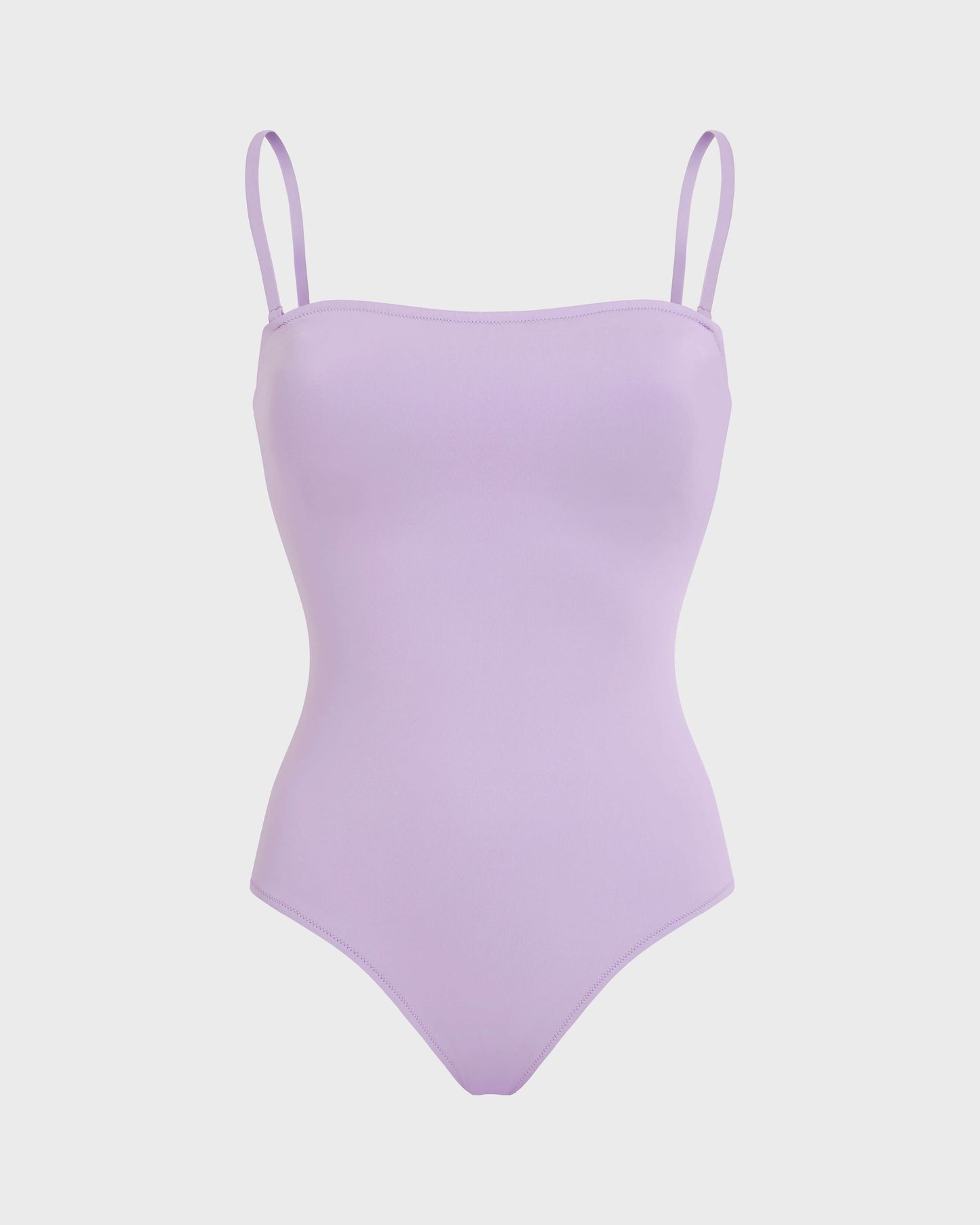 Vilebrequin Women Bustier One-piece Swimsuit Solid - Purple Fleur