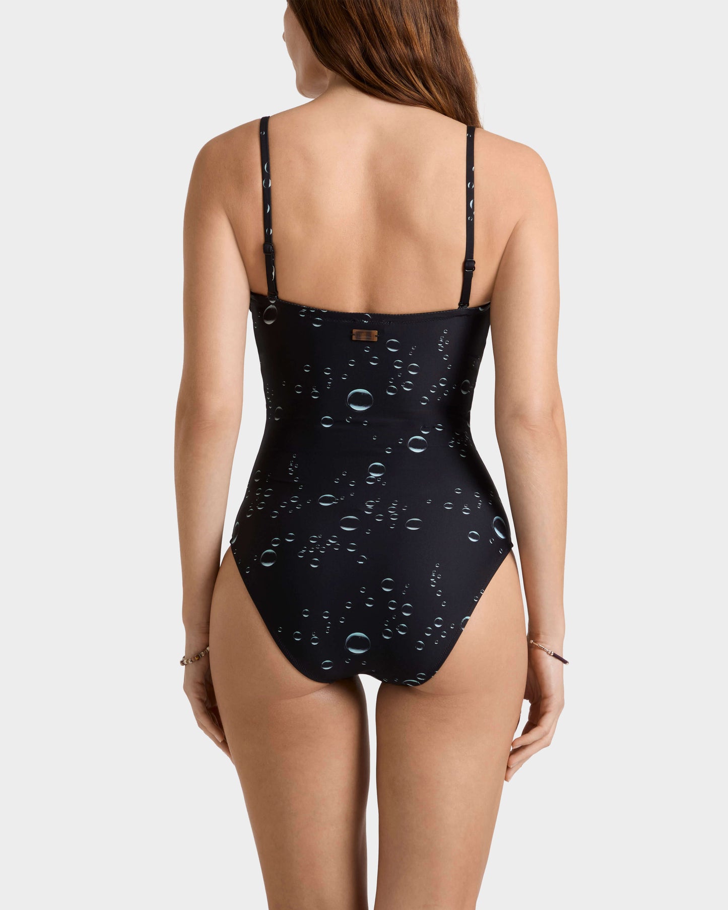 Vilebrequin Women Bustier One-piece Swimsuit Bubble 3D - Black