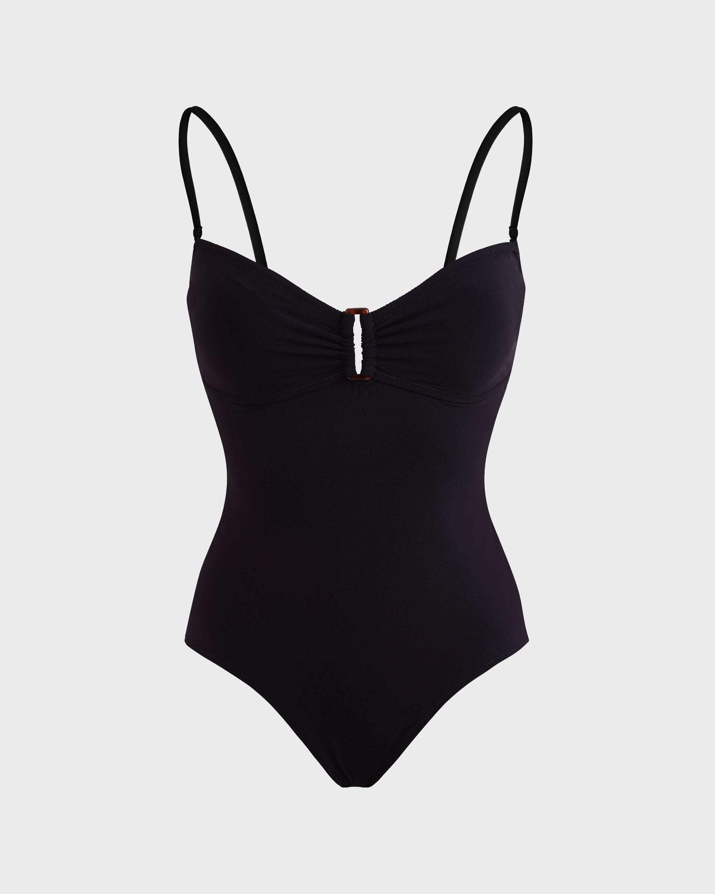 Vilebrequin Women Bandeau One-piece Swimsuit Solid - Black