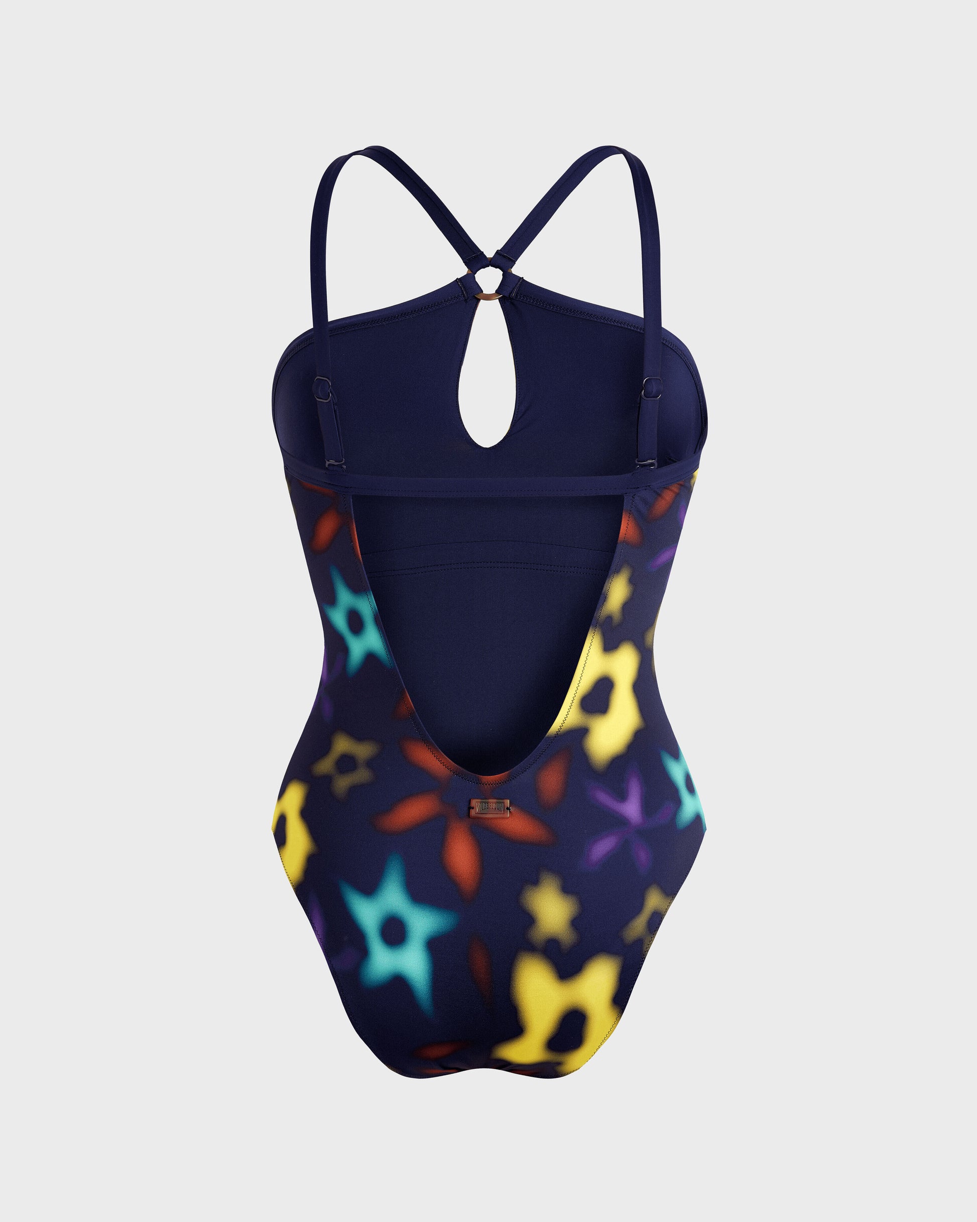 Vilebrequin Women Key Hole One-piece Swimsuit Blurred - Blue Navy