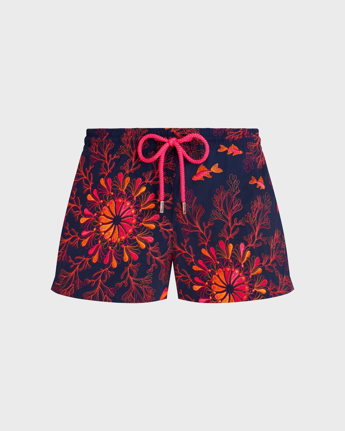 Vilebrequin Women Mandala Embroidered Swim Trunks- Limited Edition - Blue Navy