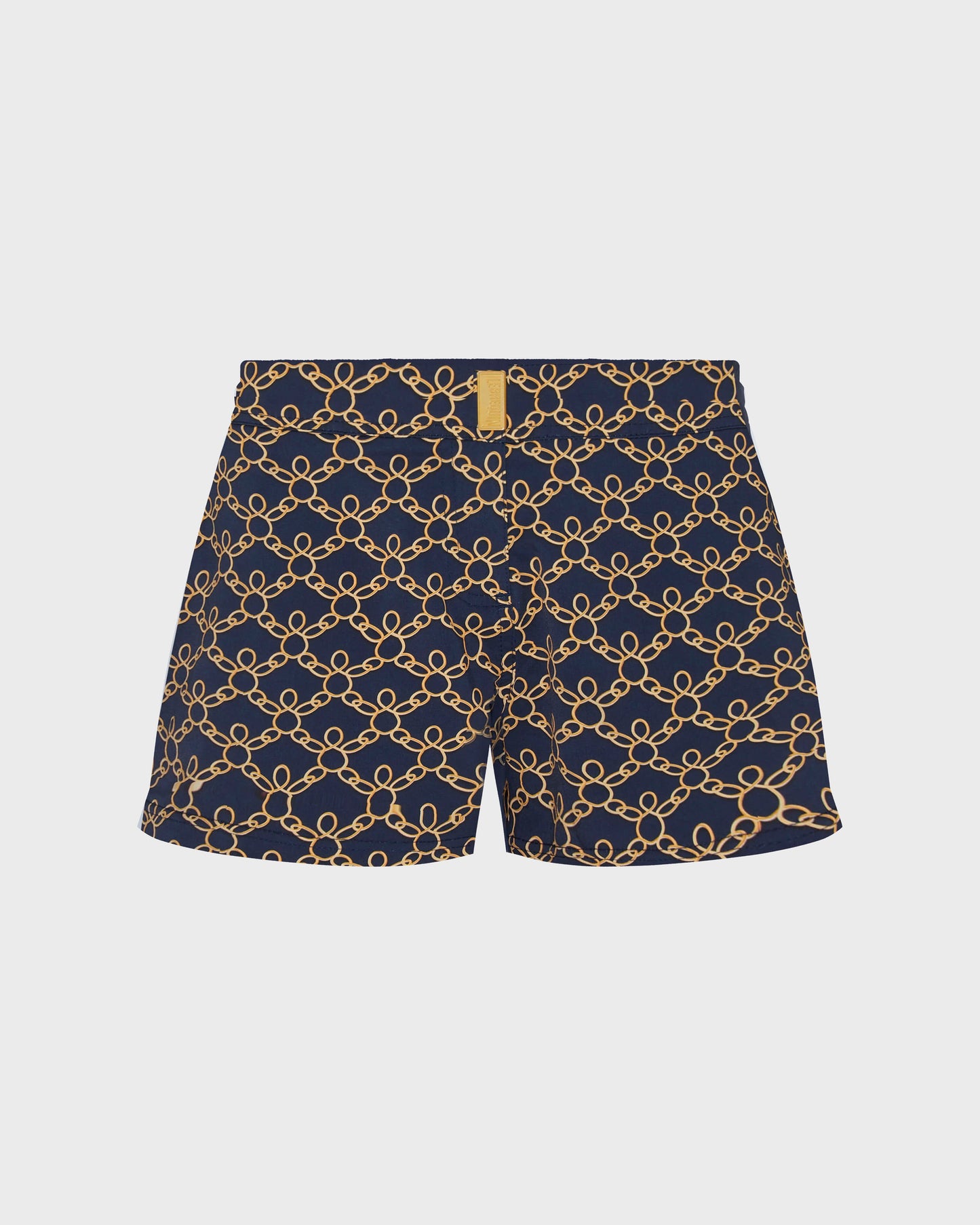 Vilebrequin Women Swim Shorts Turtles Chain - Blue Navy