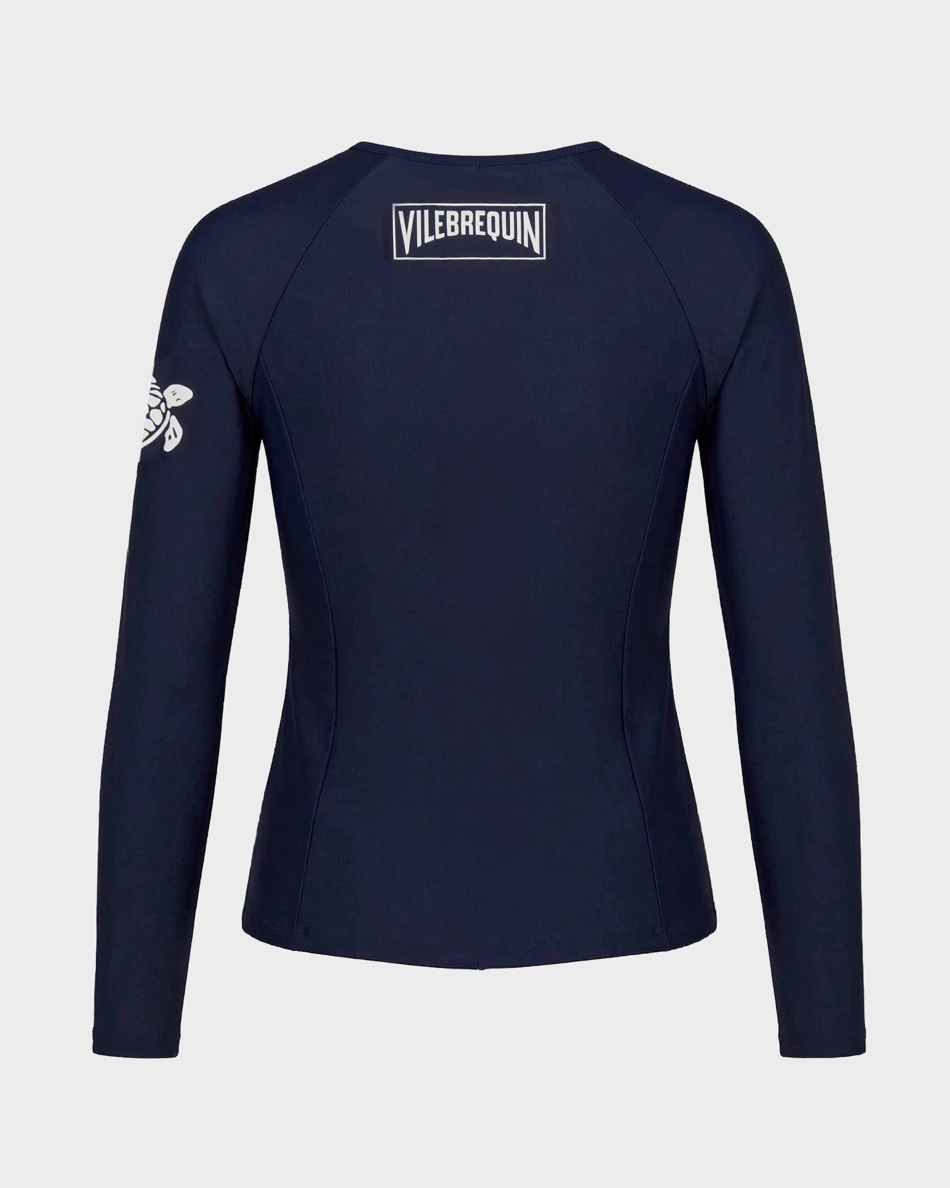 Vilebrequin Women Rashguard Solid - Blue Navy Website | FYZC0R35