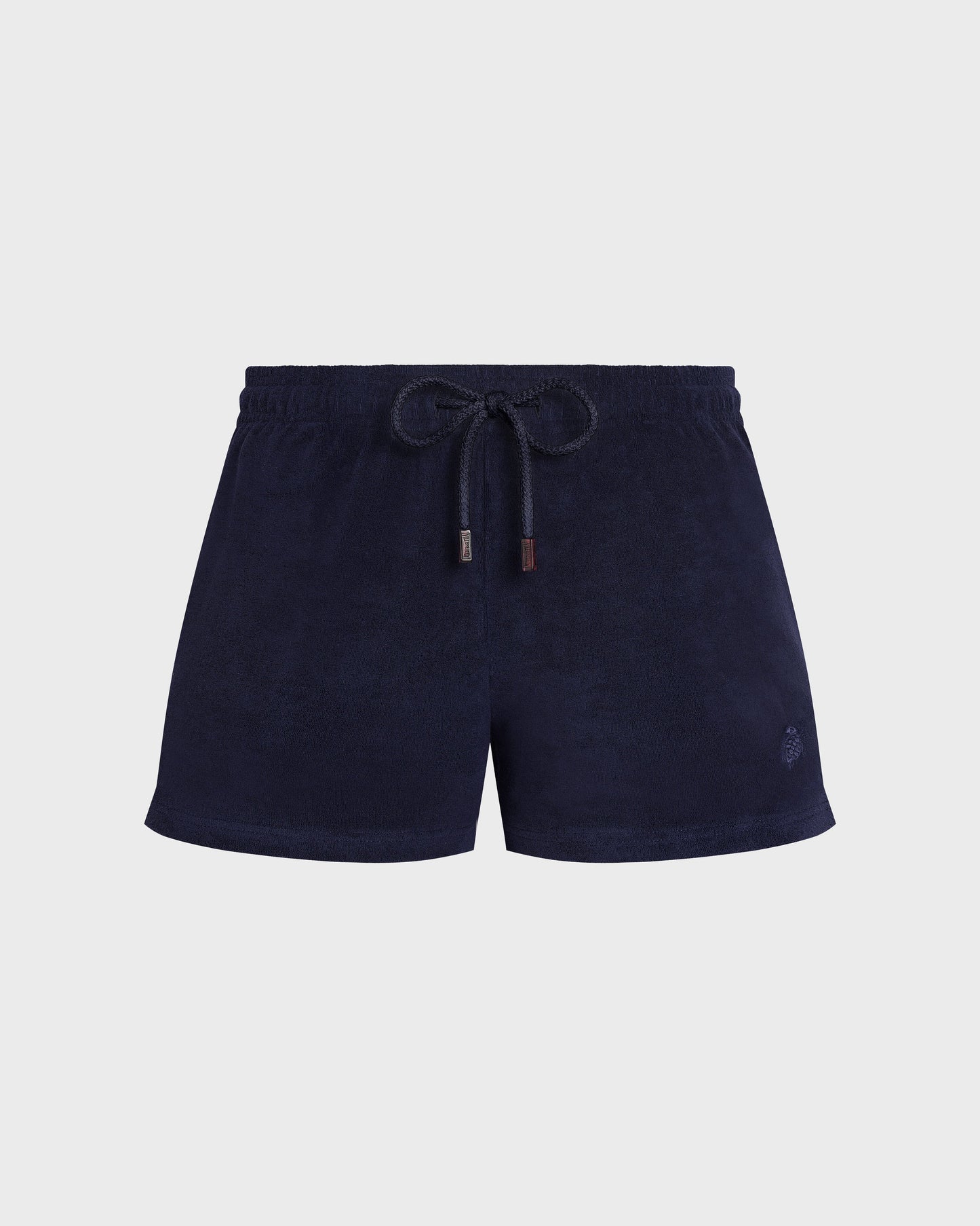 Vilebrequin Women Terry Swim Shorts Solid - Blue Navy Shorts