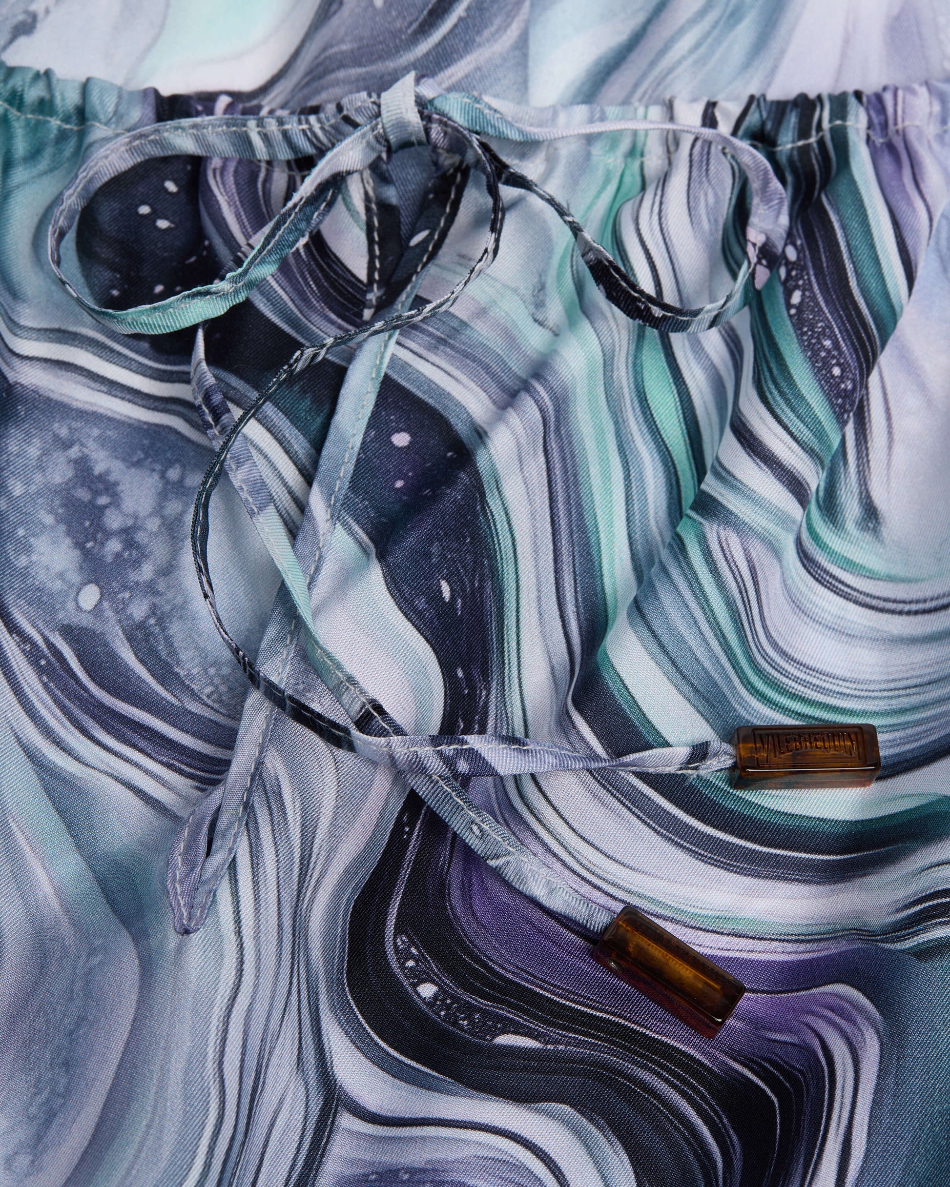 Vilebrequin Women Silk Shirt Marble - White