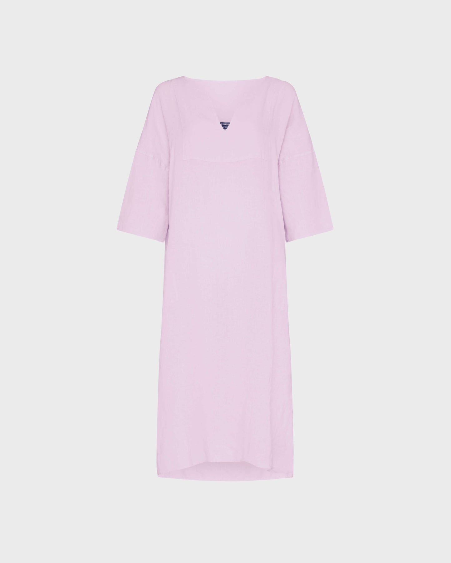 Vilebrequin Women Linen Kaftan Solid - Purple Fleur