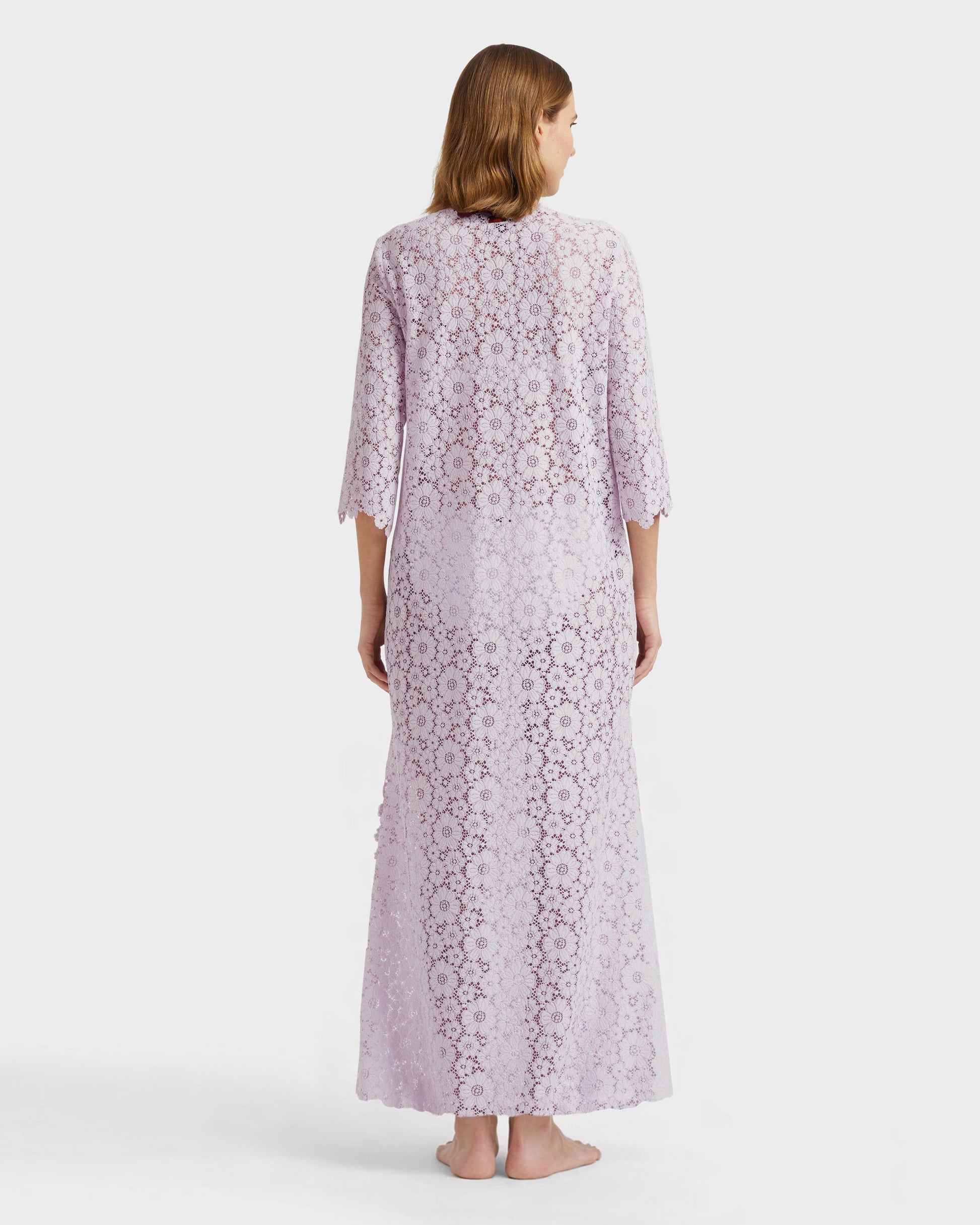 Vilebrequin Women Guipure Kaftan Flowers Lace