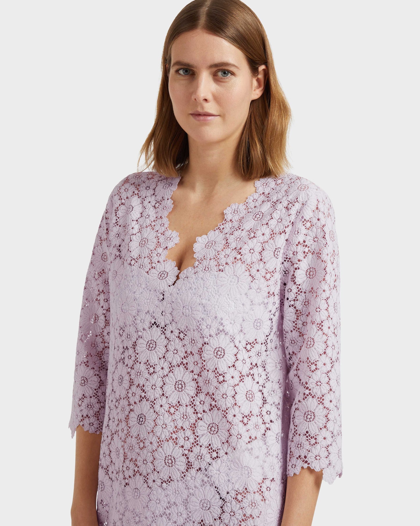 Vilebrequin Women Guipure Kaftan Flowers Lace