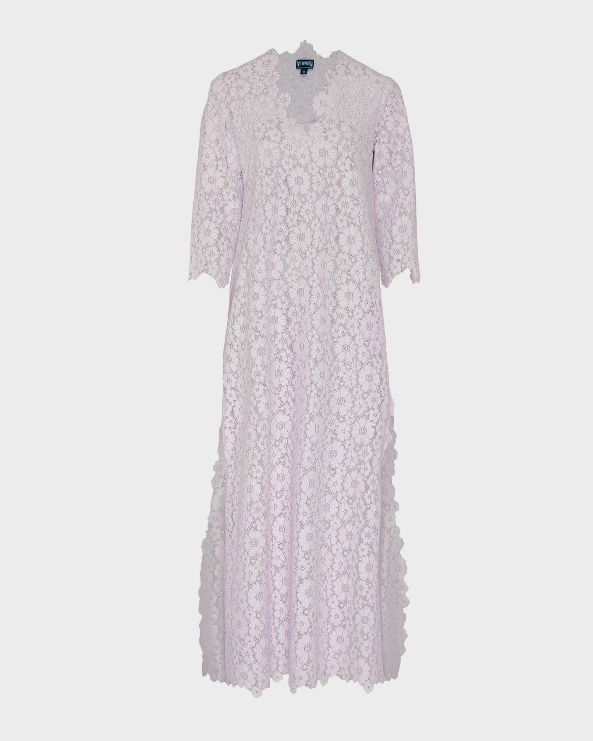 Vilebrequin Women Guipure Kaftan Flowers Lace