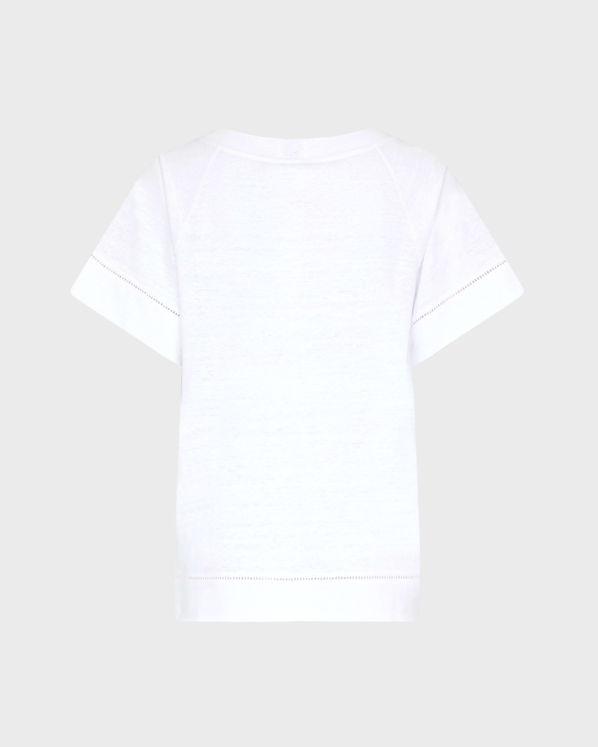 Vilebrequin Women Linen T-shirt Solid - White