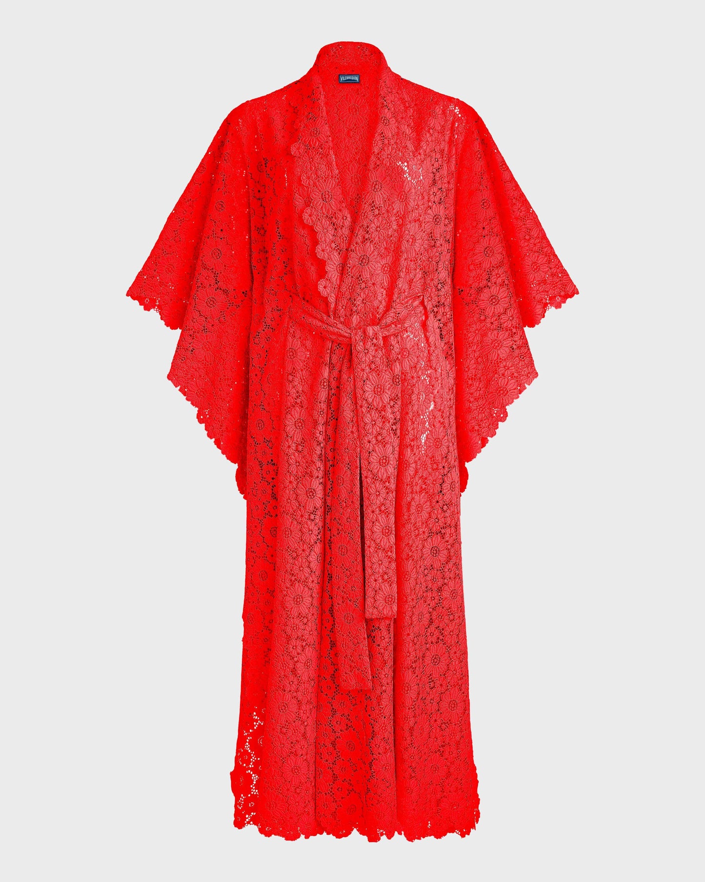 Vilebrequin Women Guipure Kimono Flowers Lace